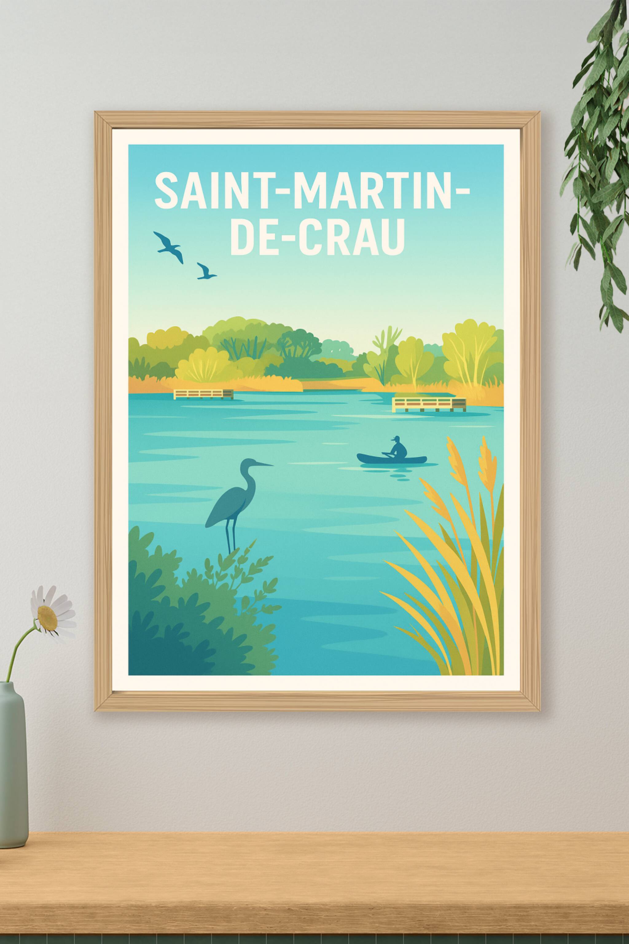 Affiche de Saint-Martin-de-Crau - Évasion Nature au Fil de l'Eau