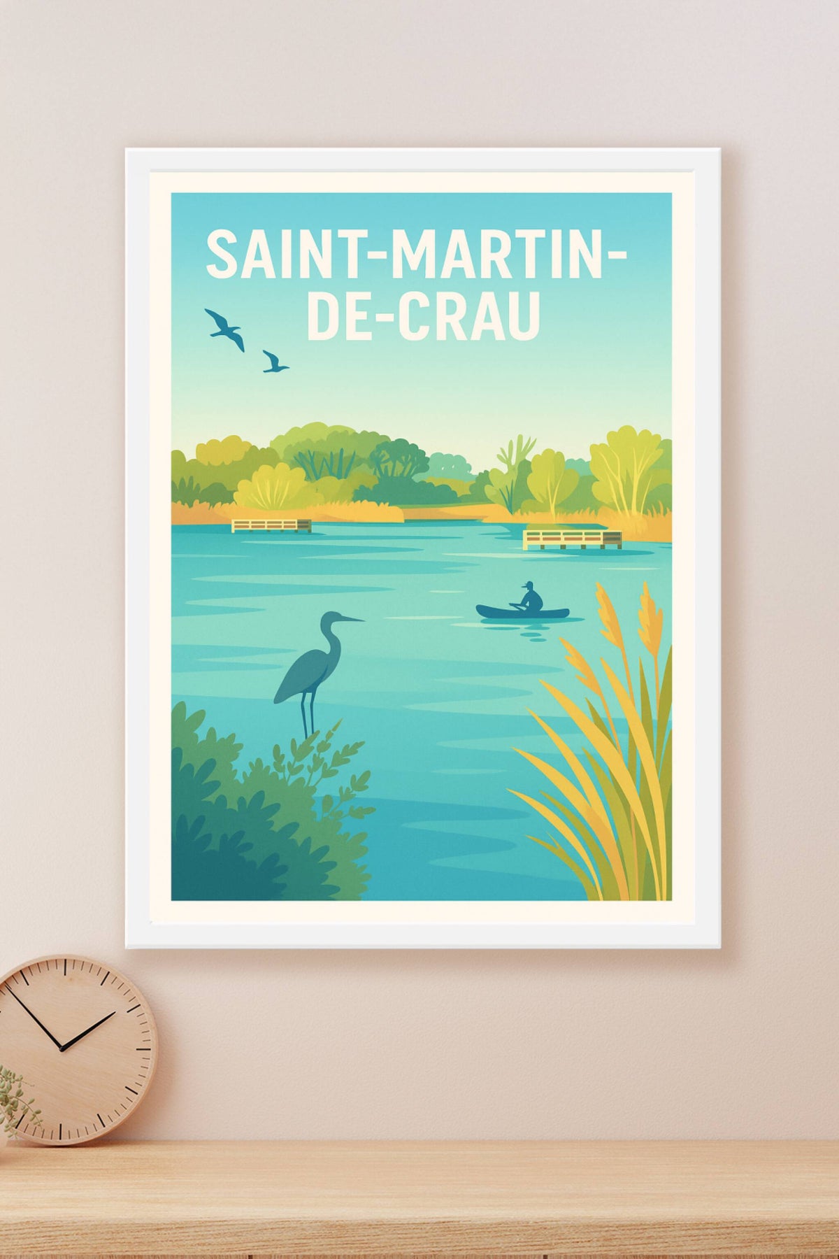 Affiche de Saint-Martin-de-Crau - Évasion Nature au Fil de l'Eau