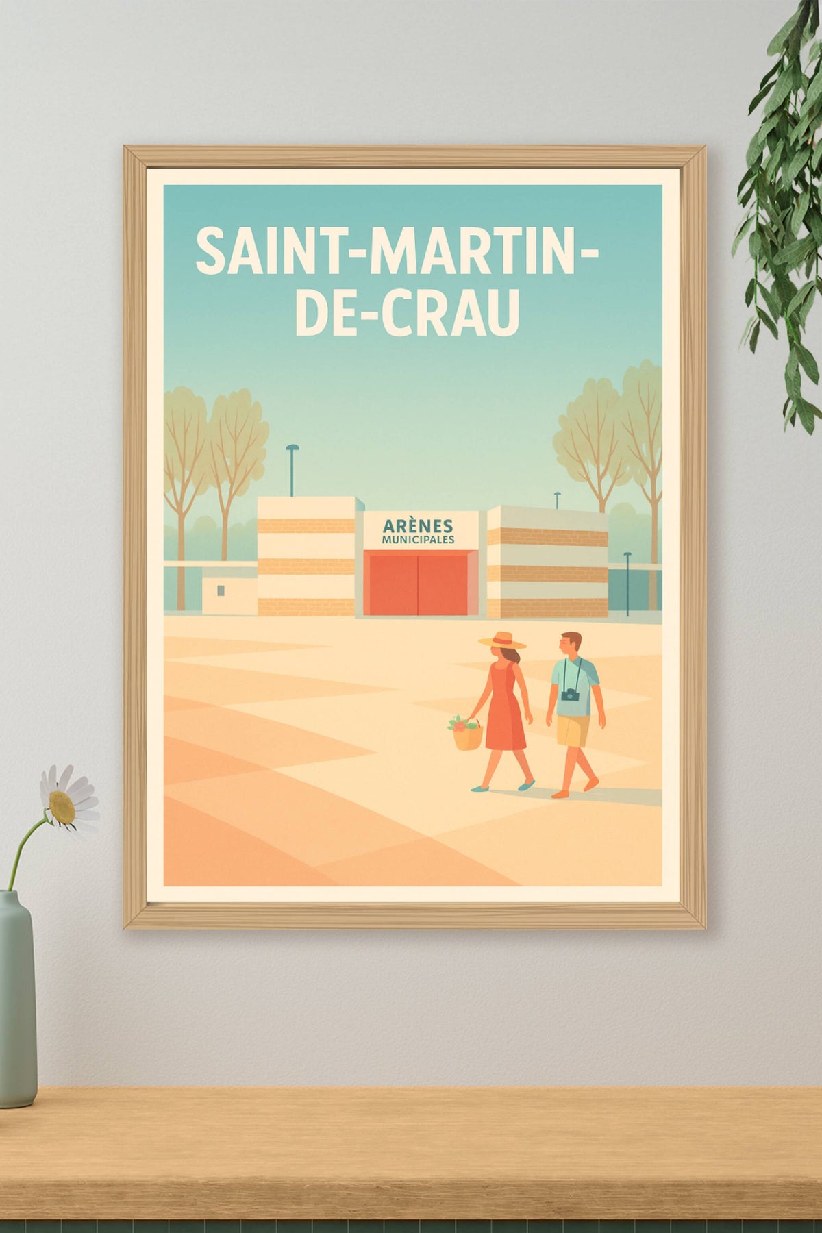 Affiche de Saint-Martin-de-Crau - Charme des Arènes Municipales
