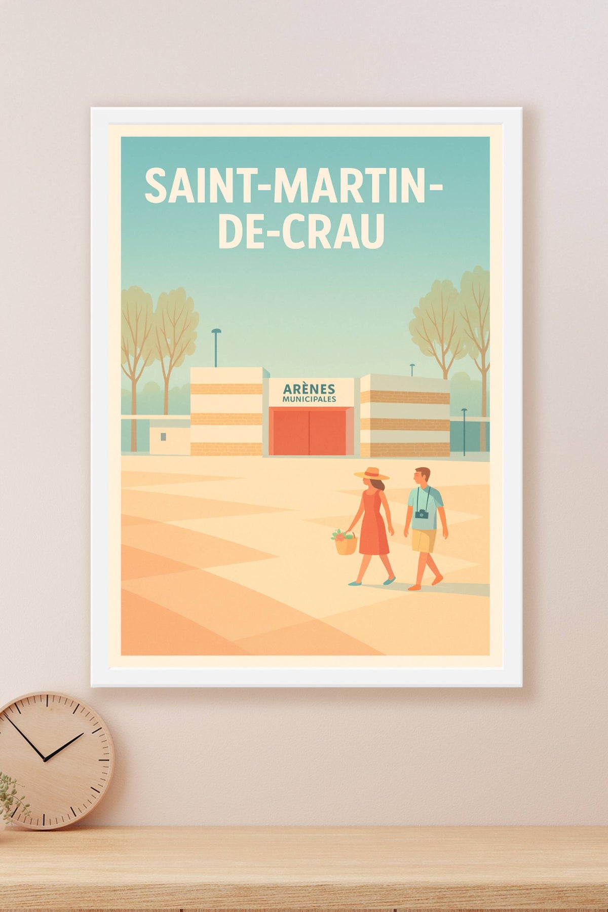 Affiche de Saint-Martin-de-Crau - Charme des Arènes Municipales