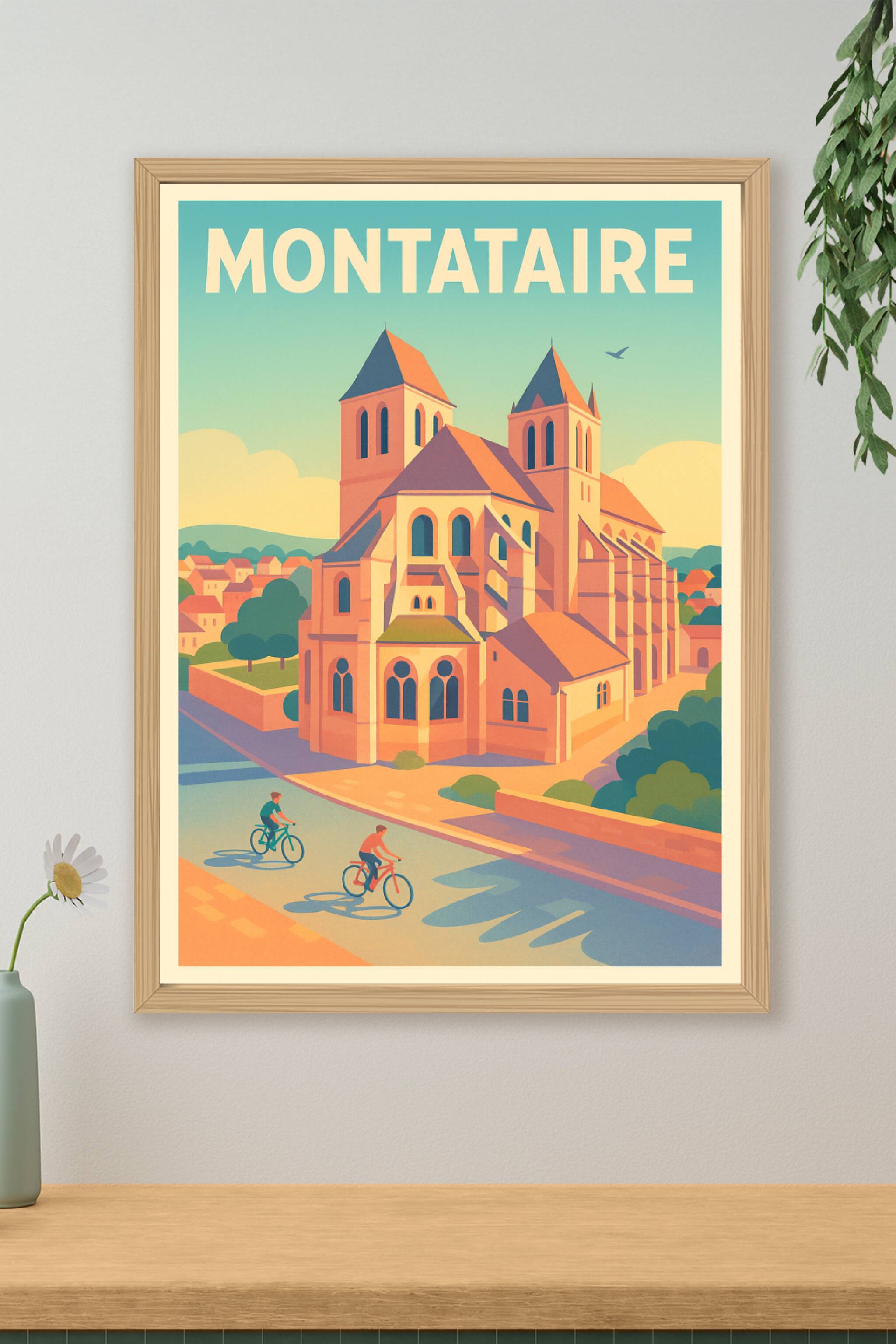 Affiche de Montataire - Charme historique et douceur de vivre