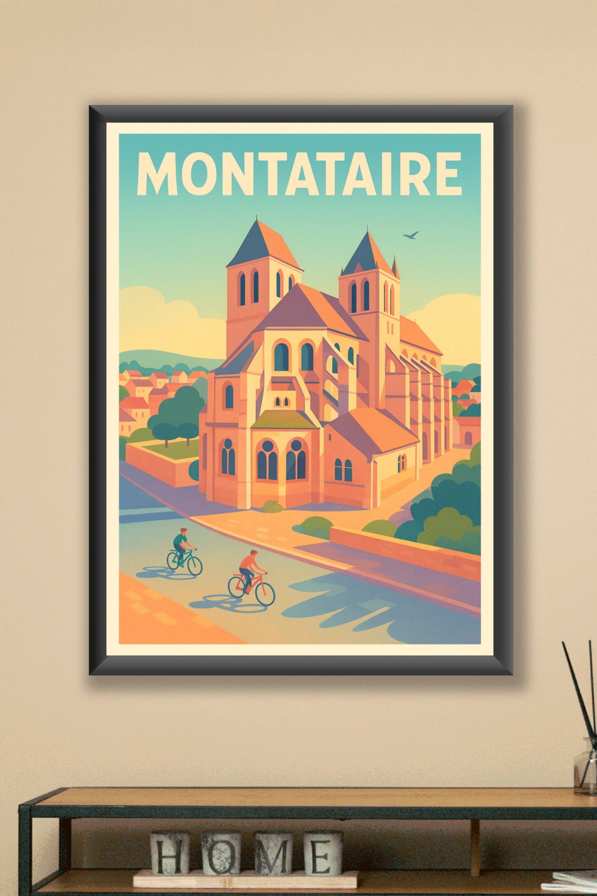 Affiche de Montataire - Charme historique et douceur de vivre