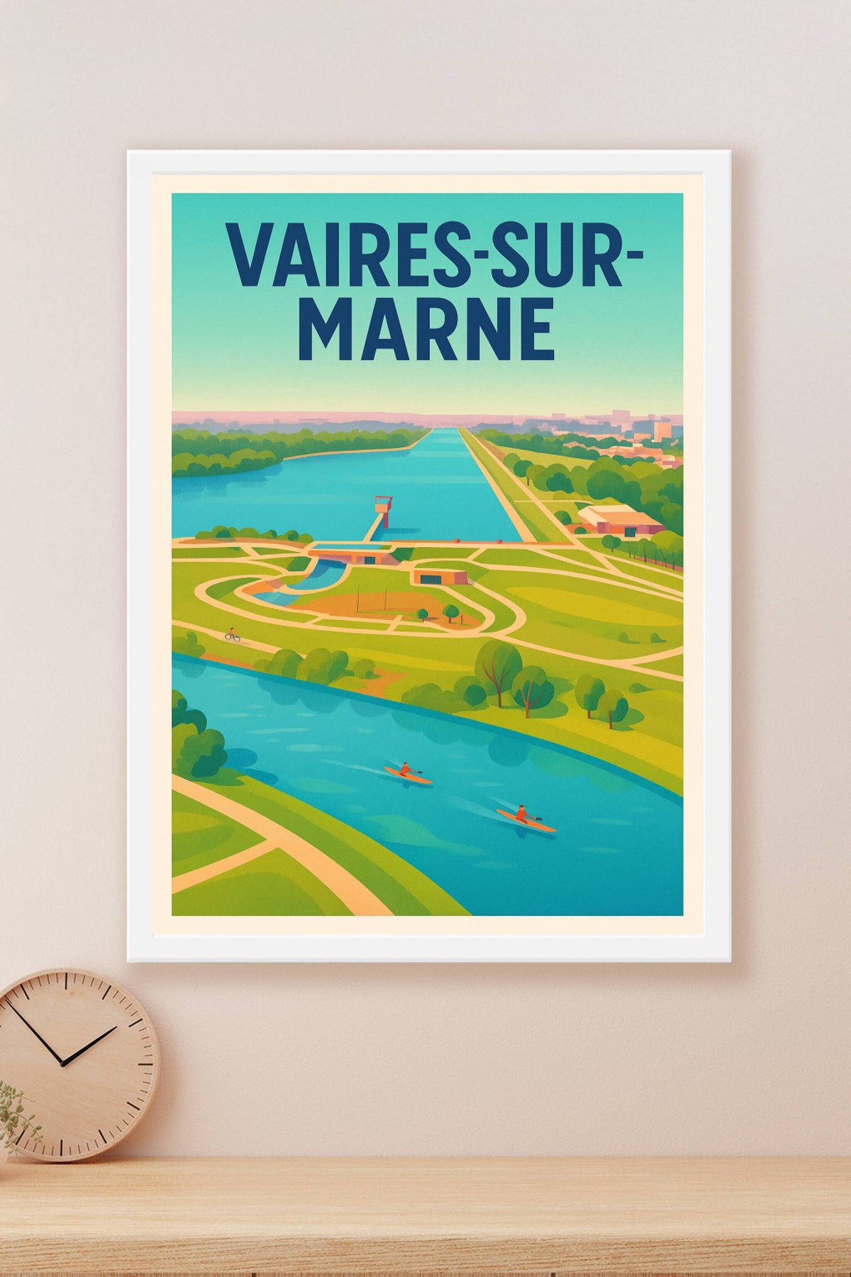 Affiche de Vaires-sur-Marne - Évasion au fil de l'eau