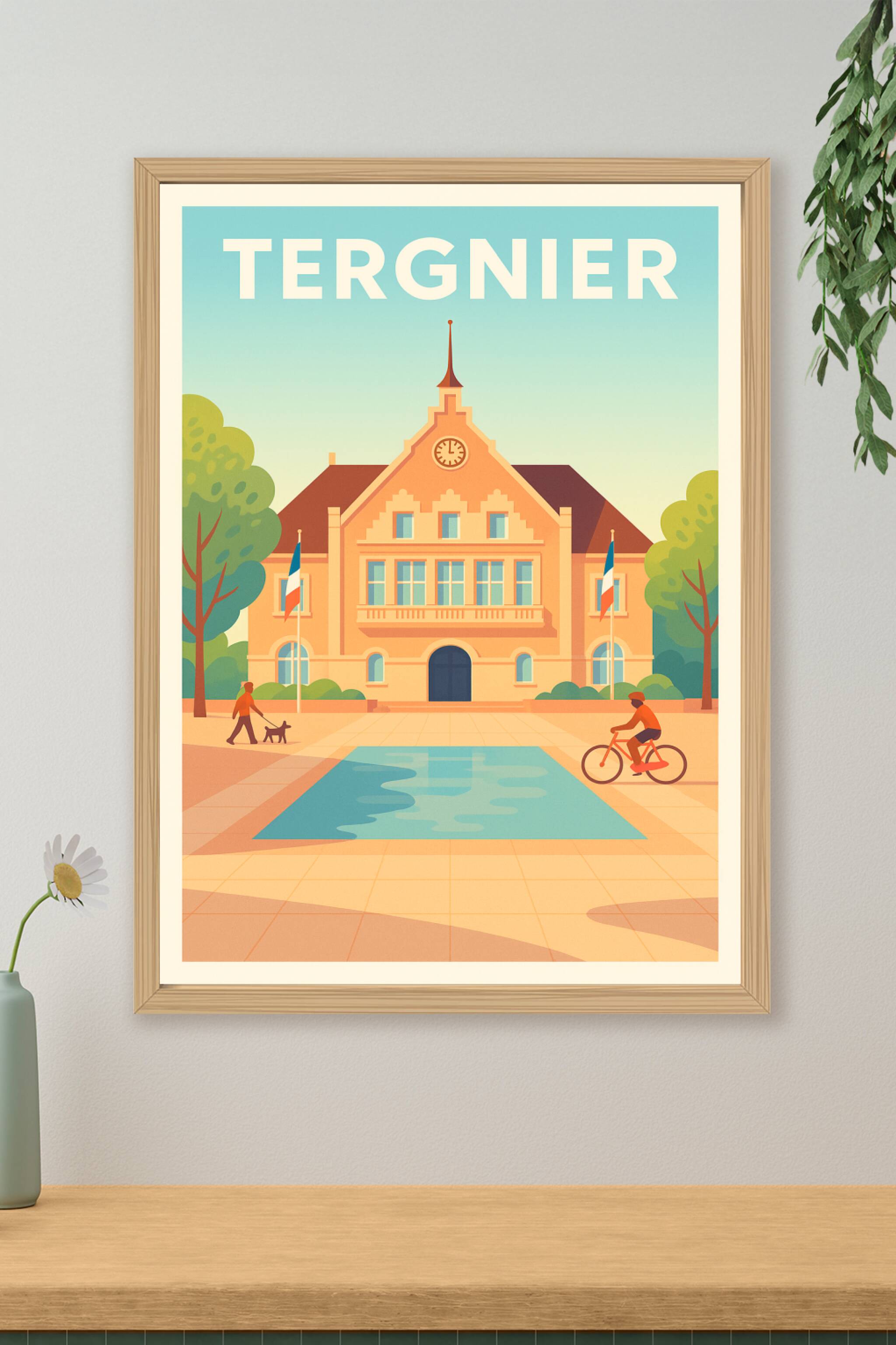 Affiche de Tergnier - Charme et sérénité au cœur de la ville