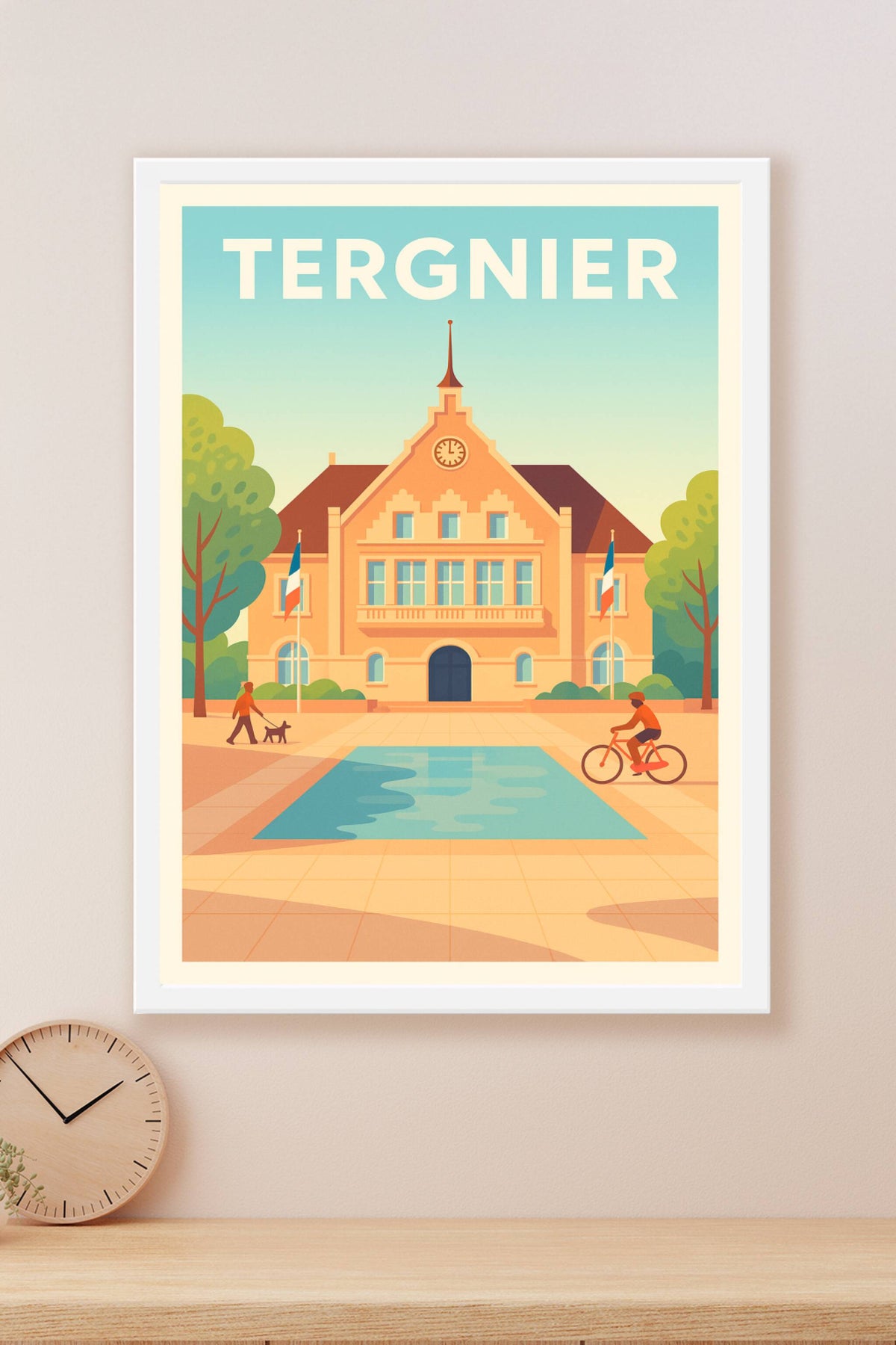 Affiche de Tergnier - Charme et sérénité au cœur de la ville