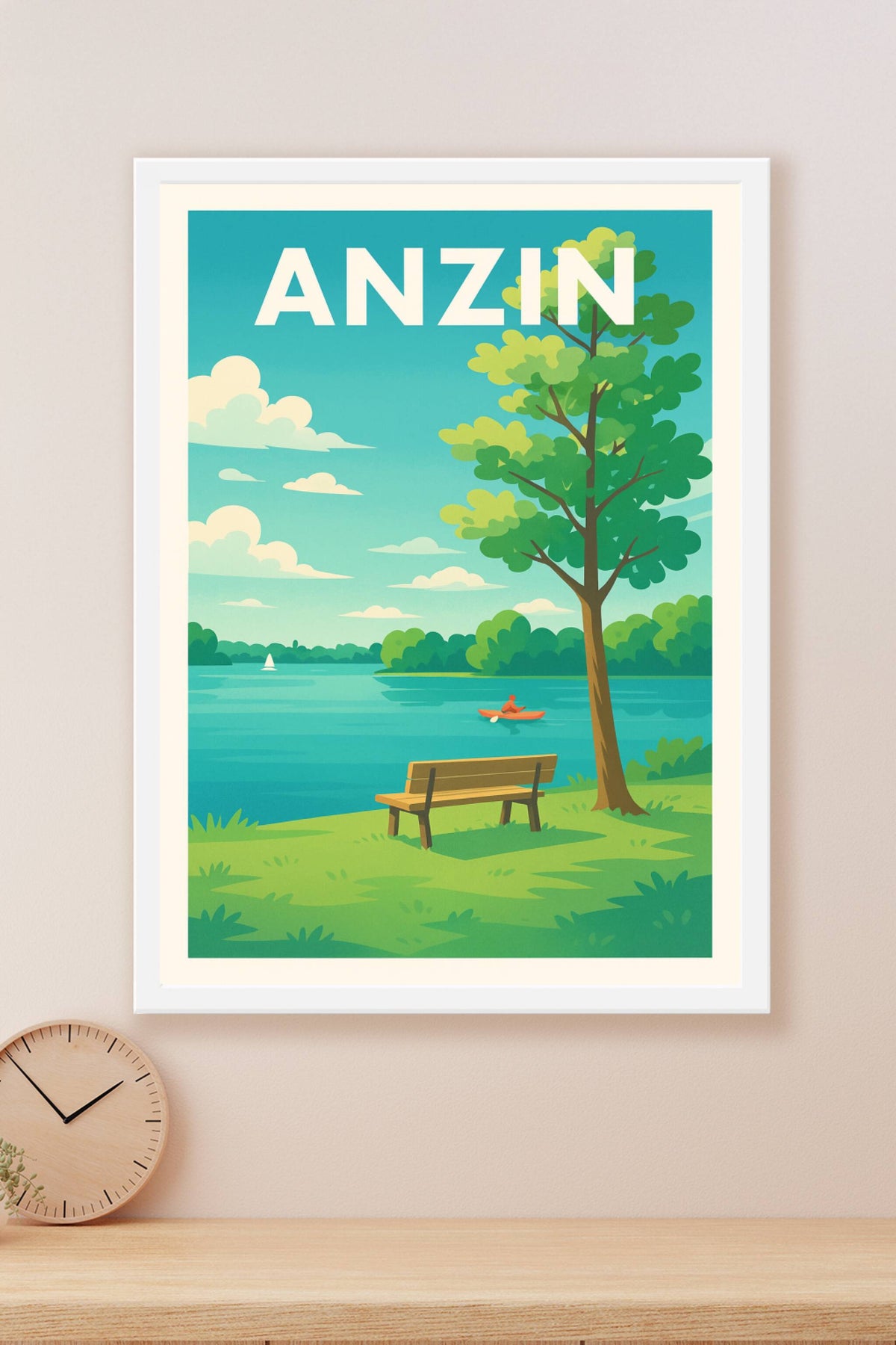 Affiche de Anzin - Évasion au bord de l'eau
