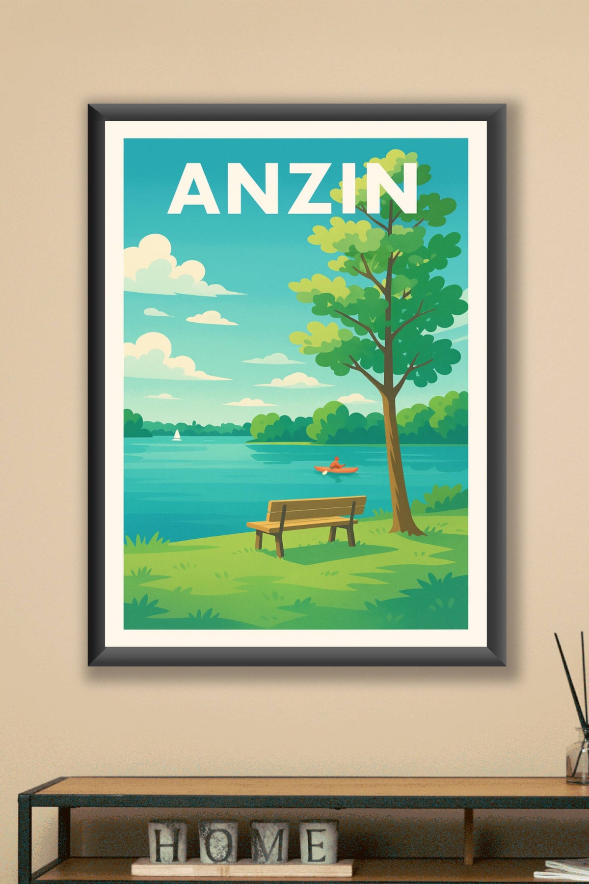 Affiche de Anzin - Évasion au bord de l'eau