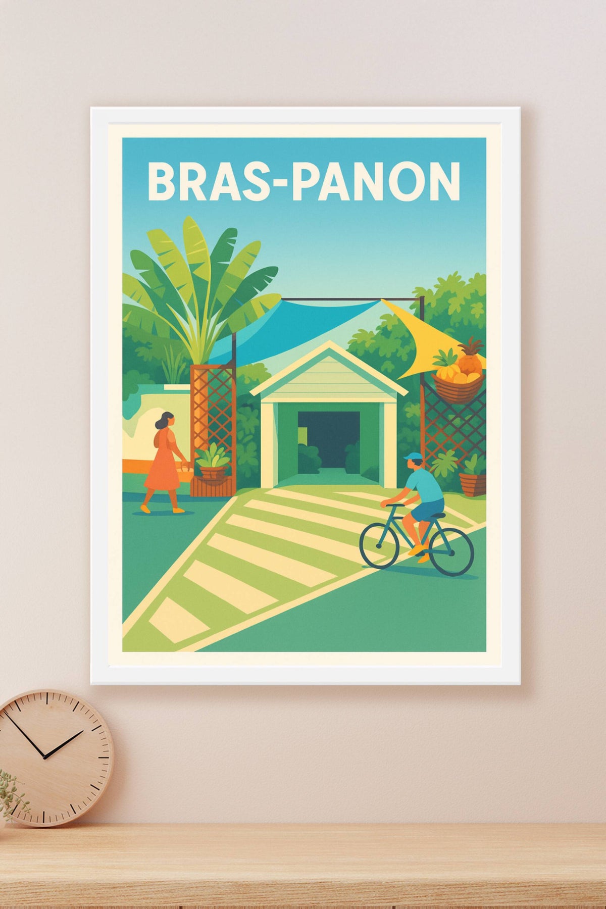 Affiche de Bras-Panon - Évasion tropicale et douceur de vivre