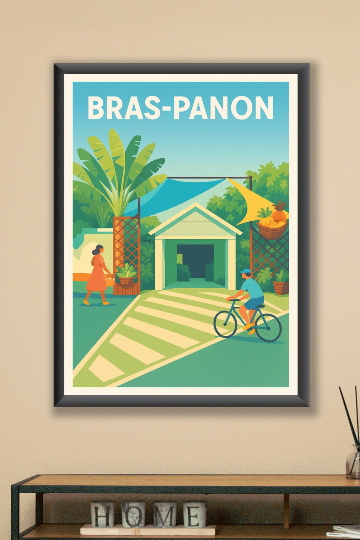 Affiche de Bras-Panon - Évasion tropicale et douceur de vivre