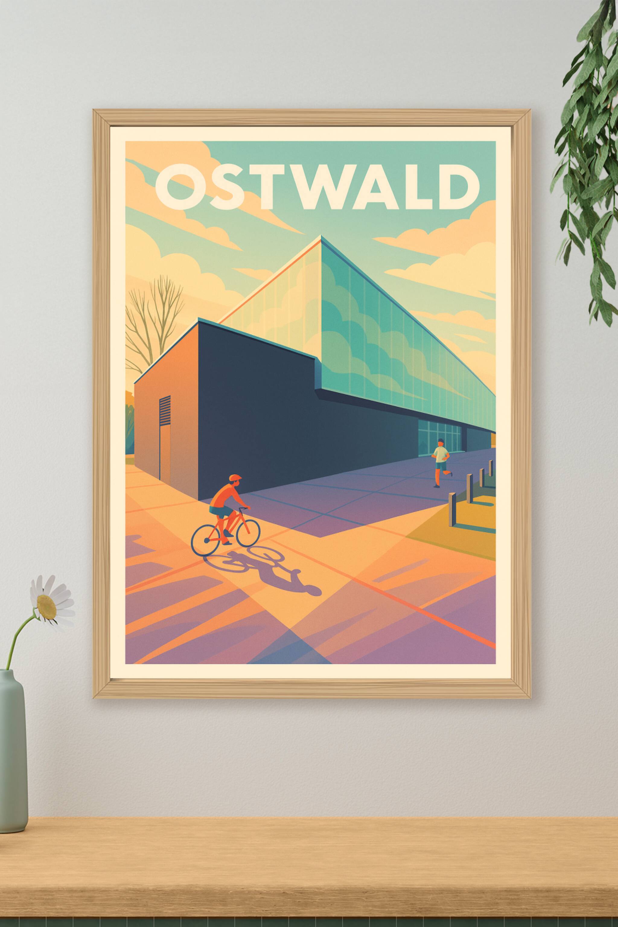 Affiche de Ostwald - Modernité au fil de l'après-midi
