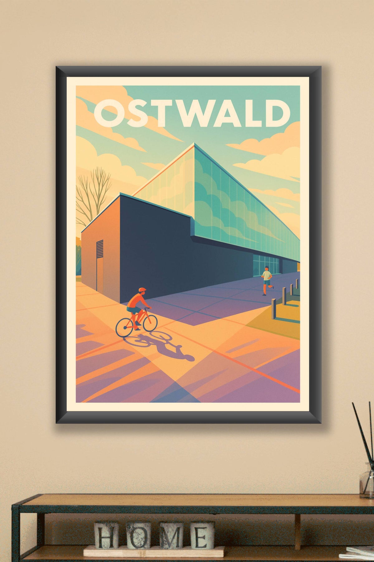 Affiche de Ostwald - Modernité au fil de l'après-midi