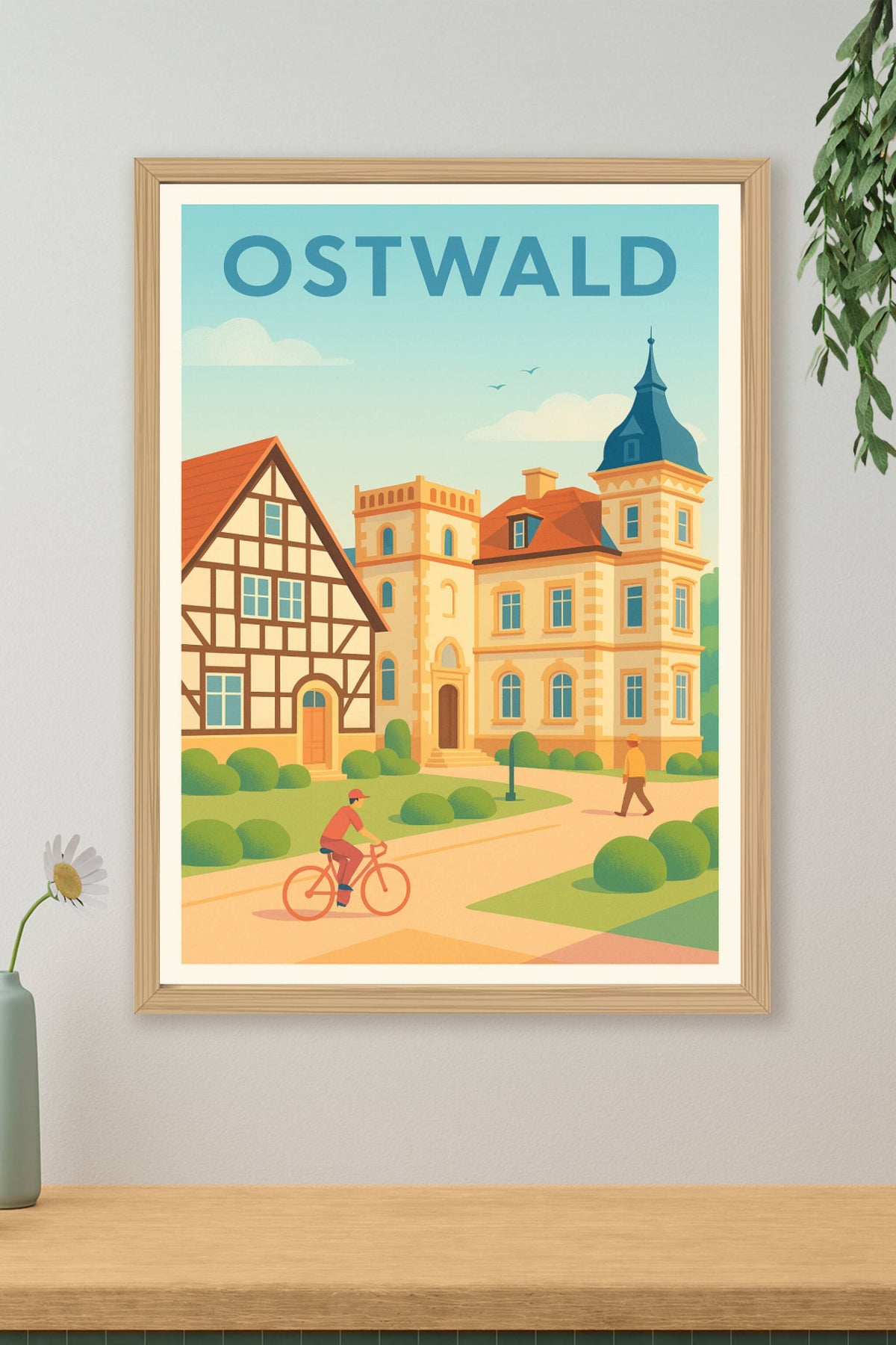 Affiche de Ostwald - Charme et sérénité en Alsace