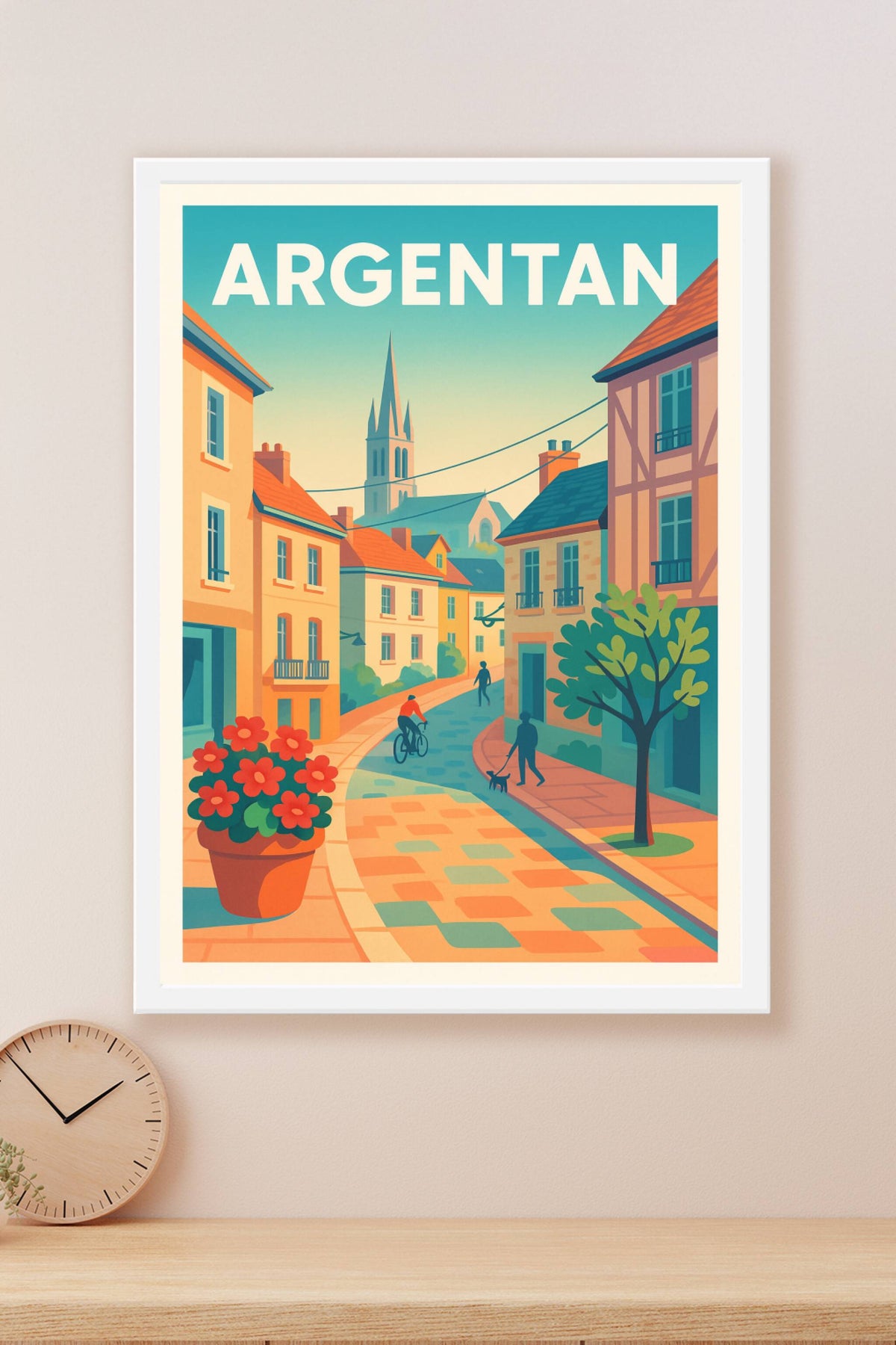 Affiche de Argentan - Flânerie paisible au cœur de la Normandie