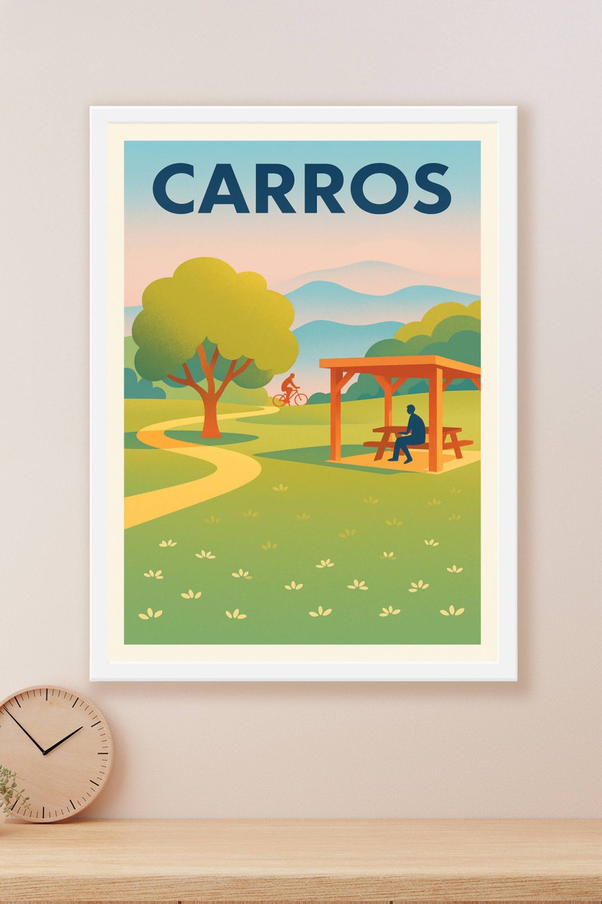 Affiche de Carros - Évasion et sérénité en pleine nature