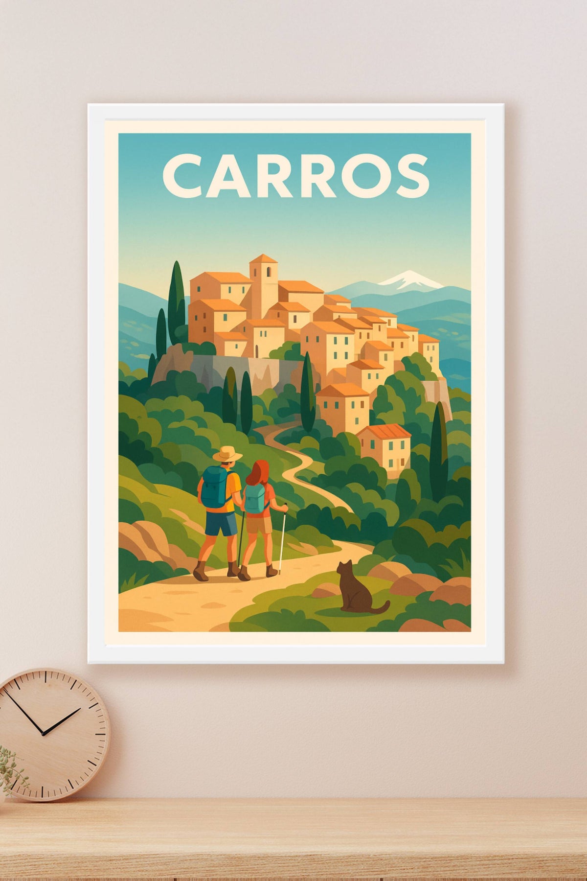 Affiche de Carros - Balade au cœur du village perché