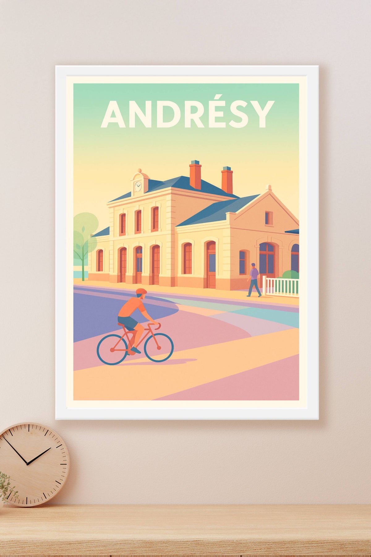 Affiche de Andrésy - Charme et douceur d'une ville harmonieuse