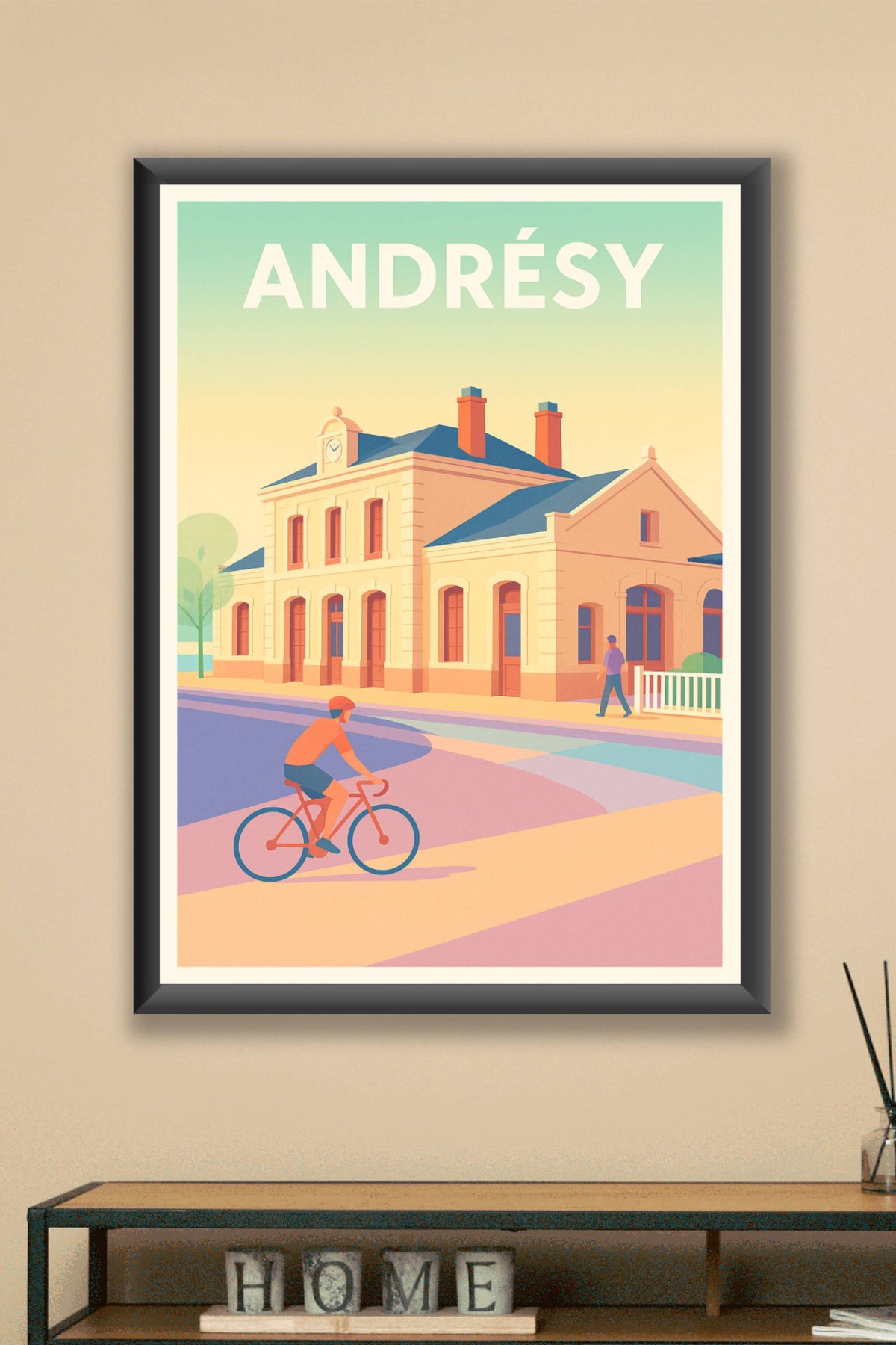 Affiche de Andrésy - Charme et douceur d'une ville harmonieuse