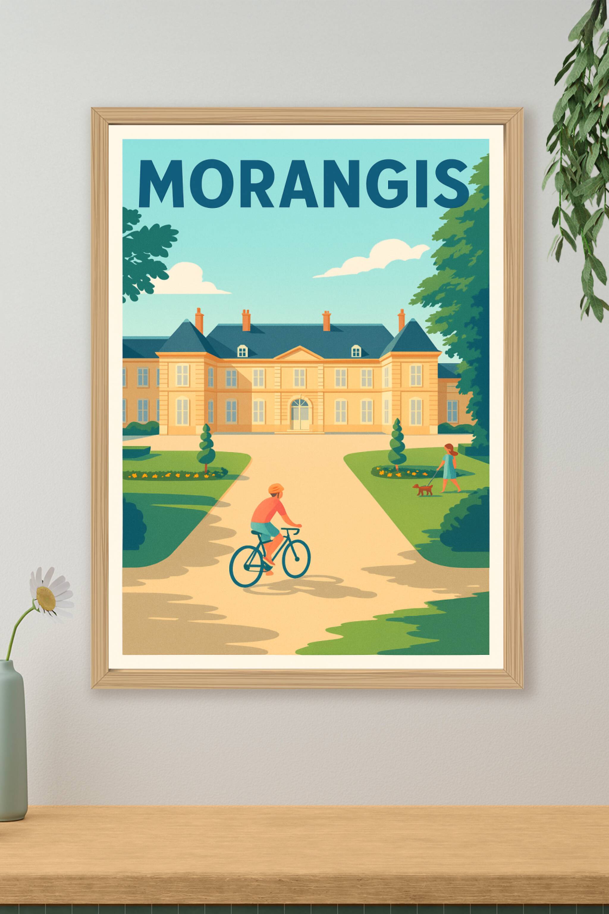 Affiche de Morangis - L'élégance au cœur du patrimoine