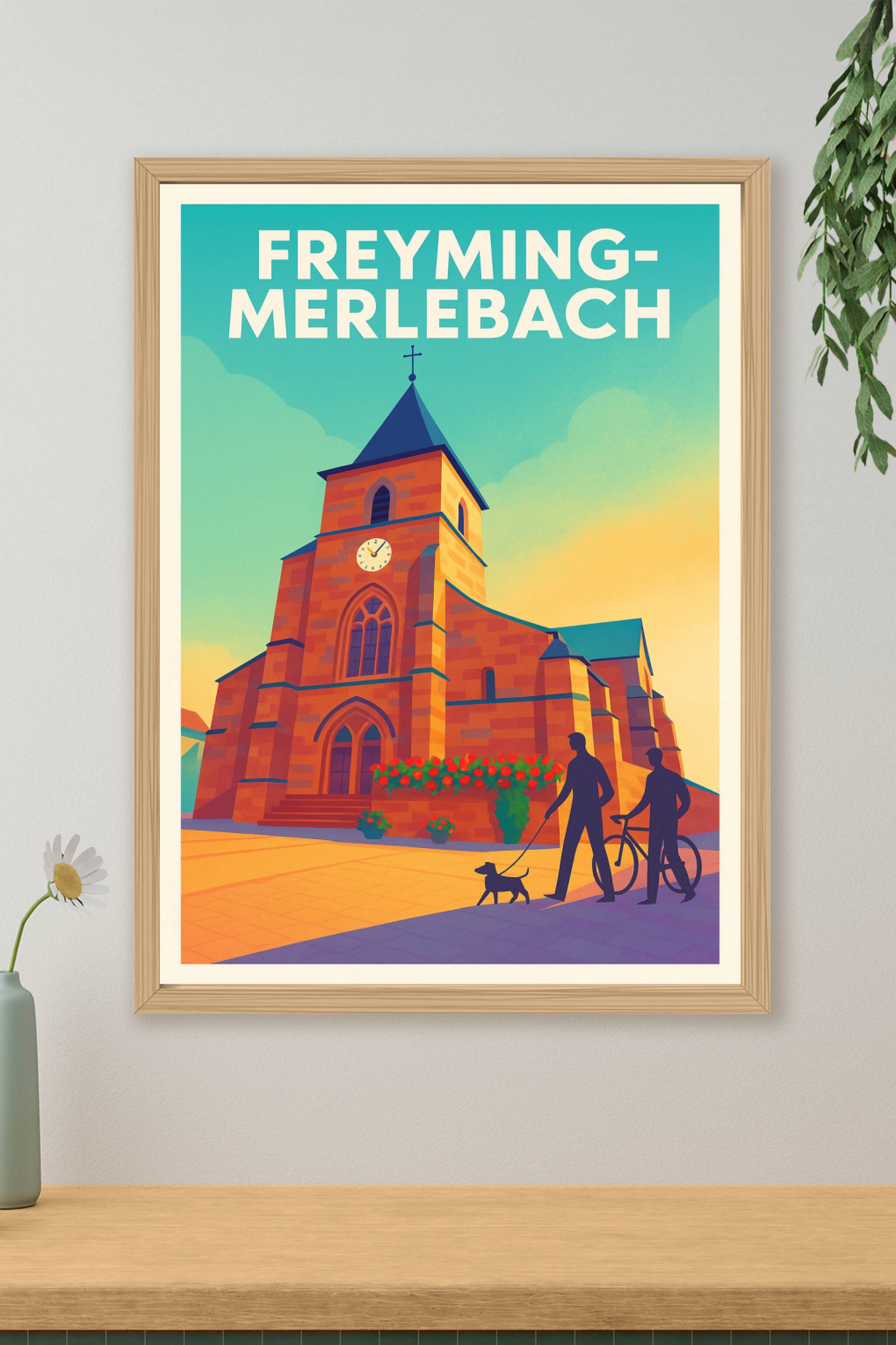 Affiche de Freyming-Merlebach - Charme et tranquillité au cœur de la ville