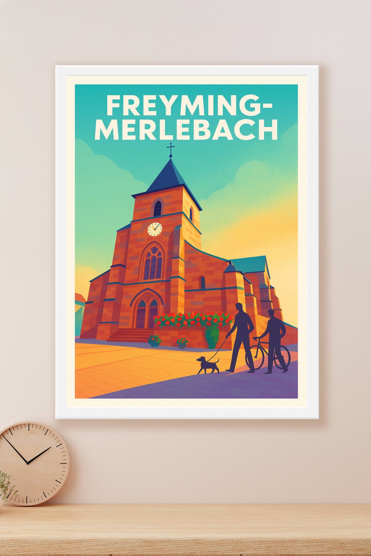 Affiche de Freyming-Merlebach - Charme et tranquillité au cœur de la ville