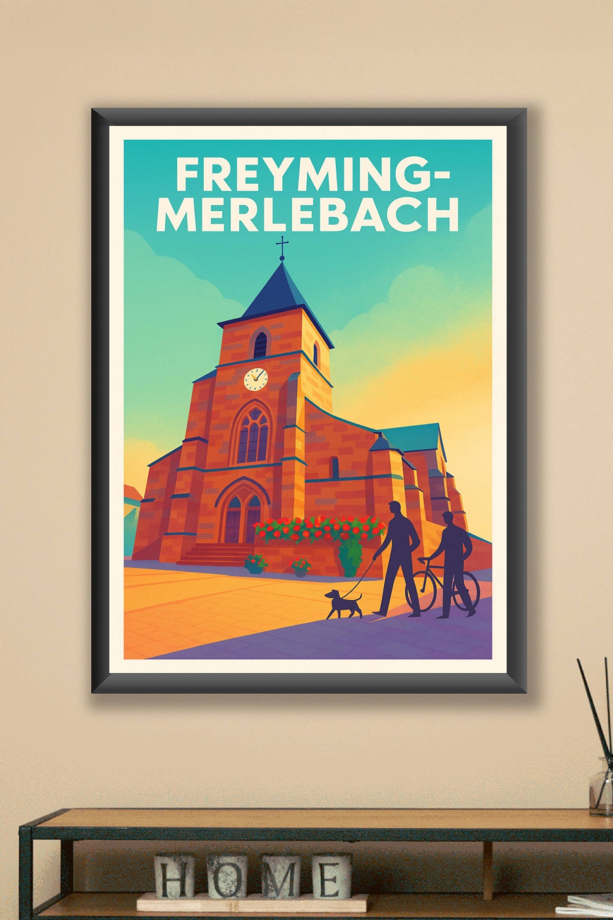 Affiche de Freyming-Merlebach - Charme et tranquillité au cœur de la ville