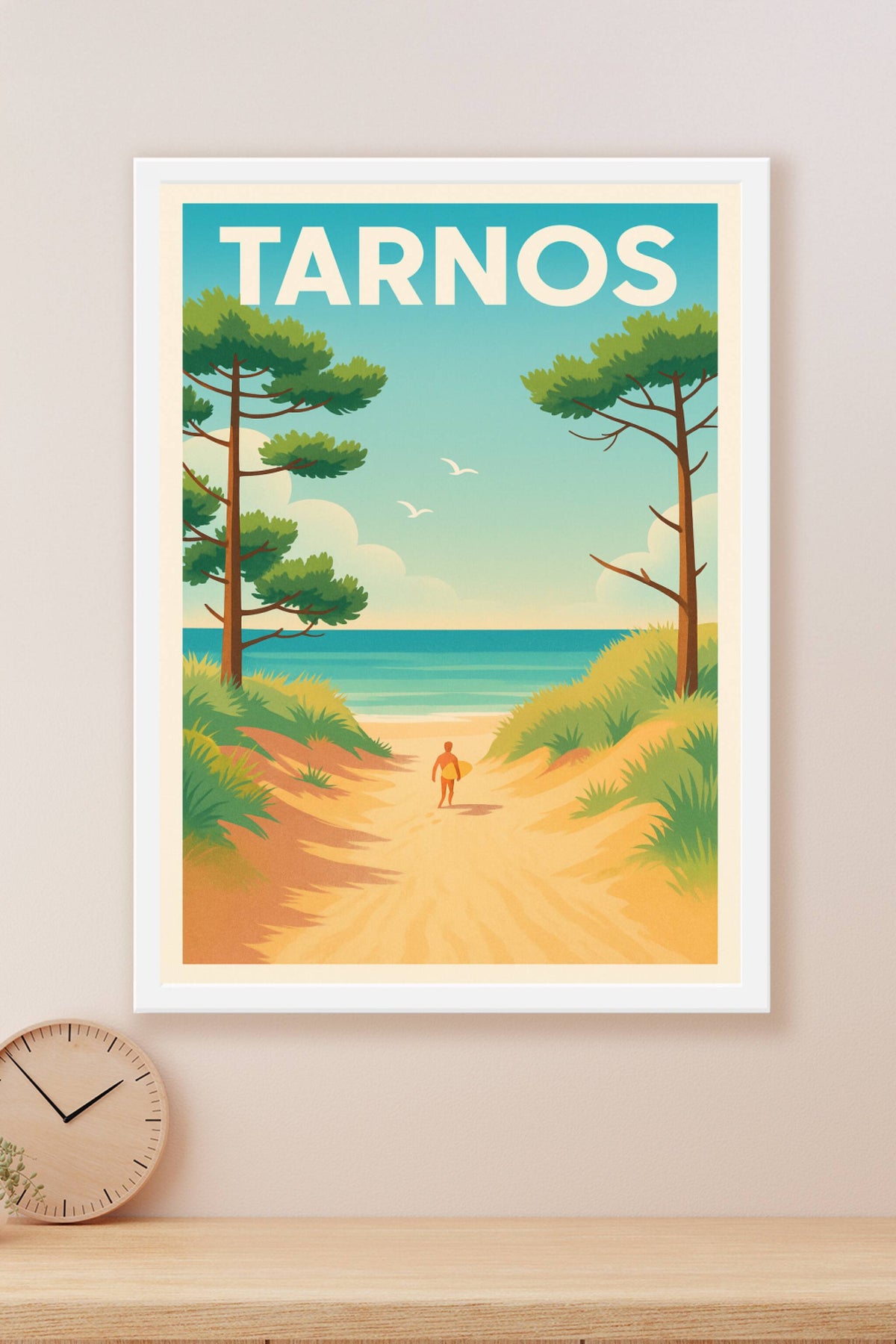 Affiche de Tarnos - Évasion plage et nature