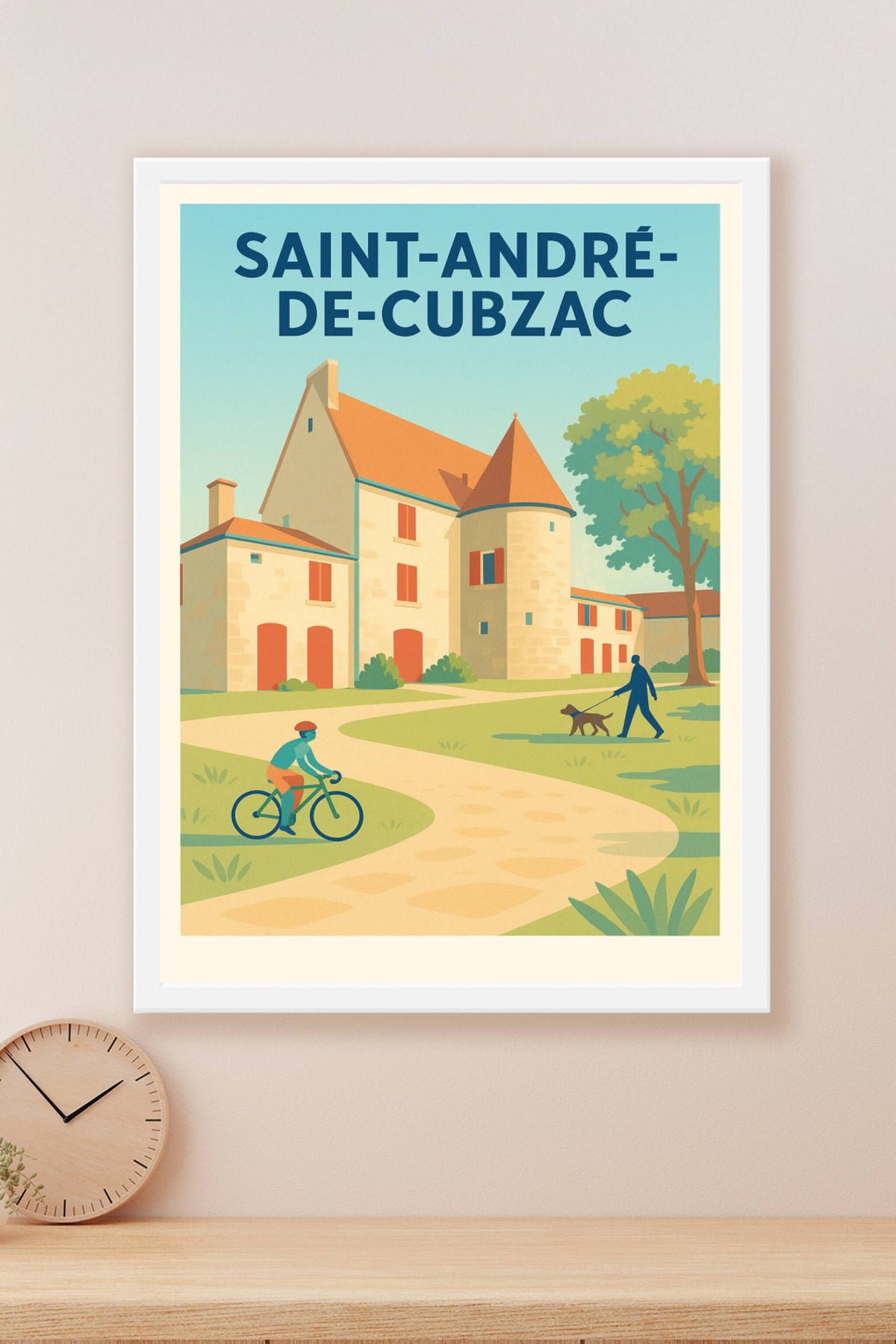 Affiche de Saint-André-de-Cubzac - Charme et sérénité au cœur de la Gironde