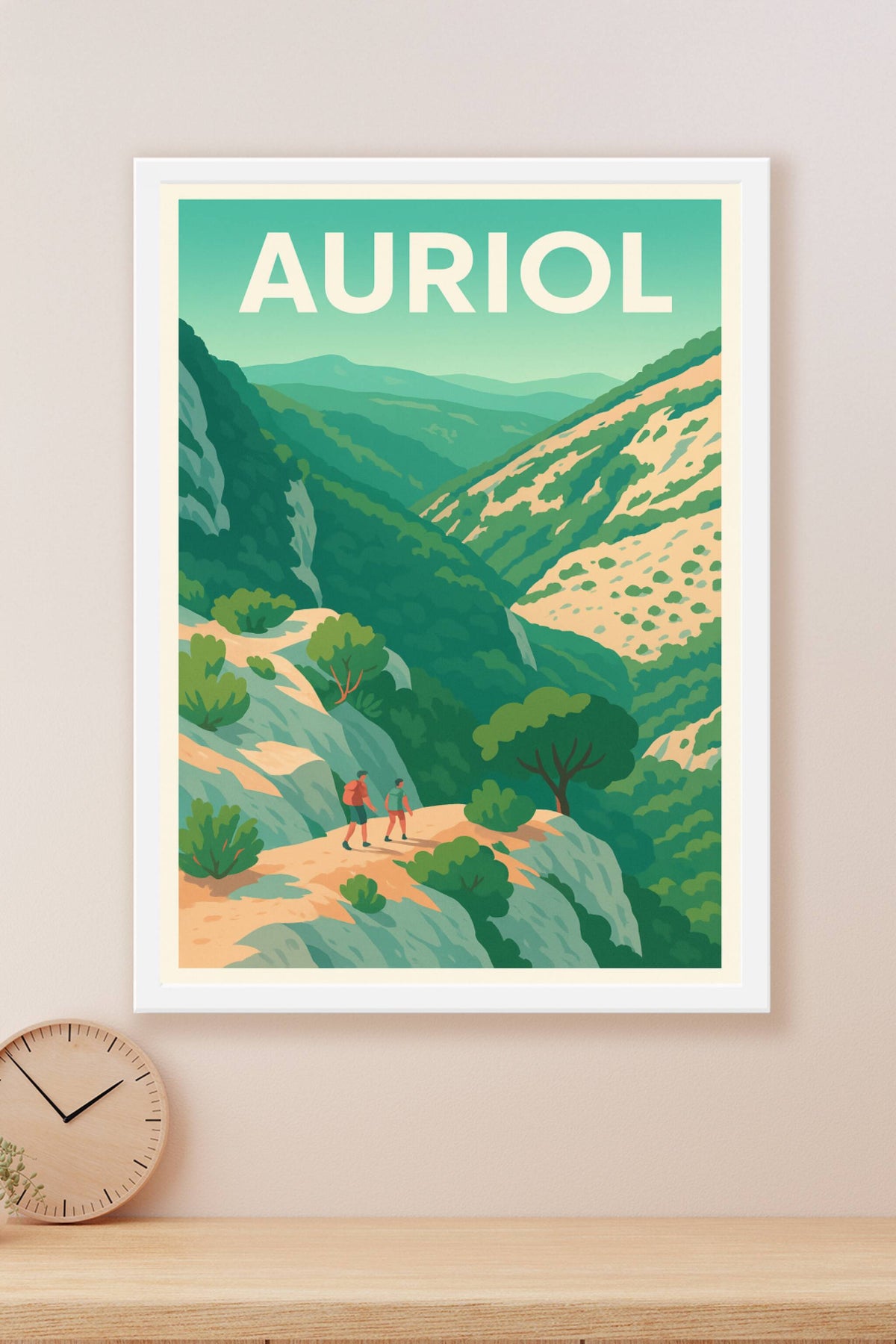 Affiche de Auriol - Évasion Nature au Cœur des Montagnes