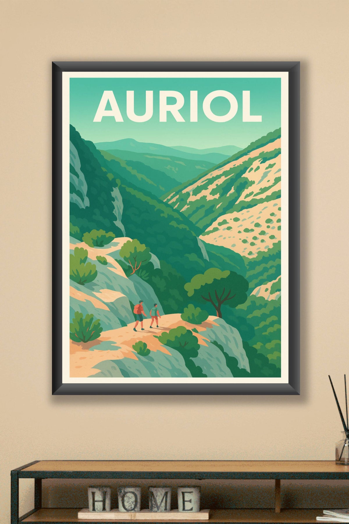 Affiche de Auriol - Évasion Nature au Cœur des Montagnes
