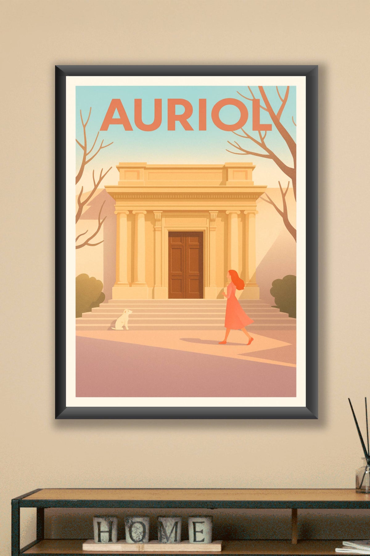Affiche de Auriol - L'élégance classique au cœur de la Provence