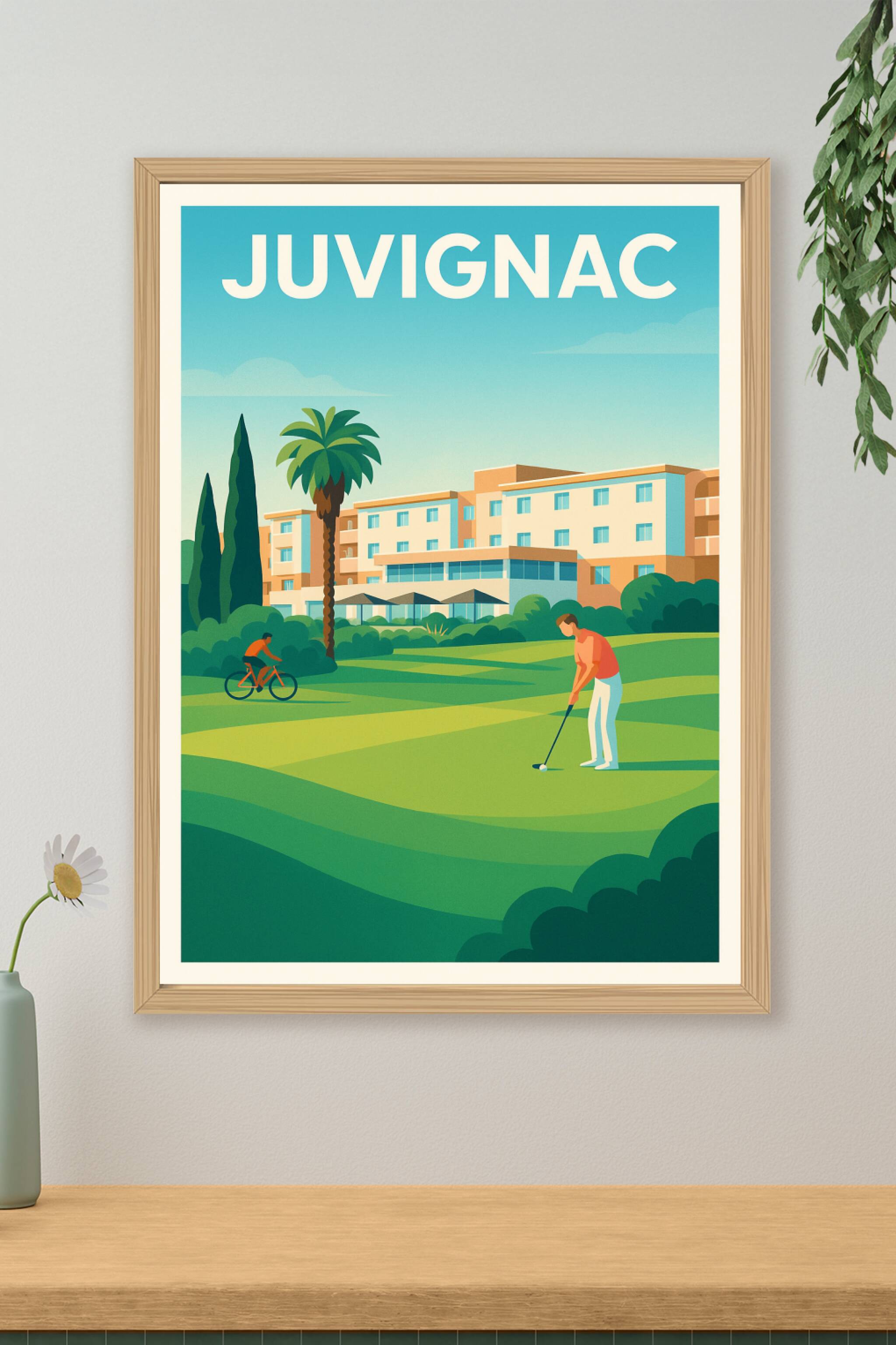 Affiche de Juvignac - Esprit détente au cœur du golf