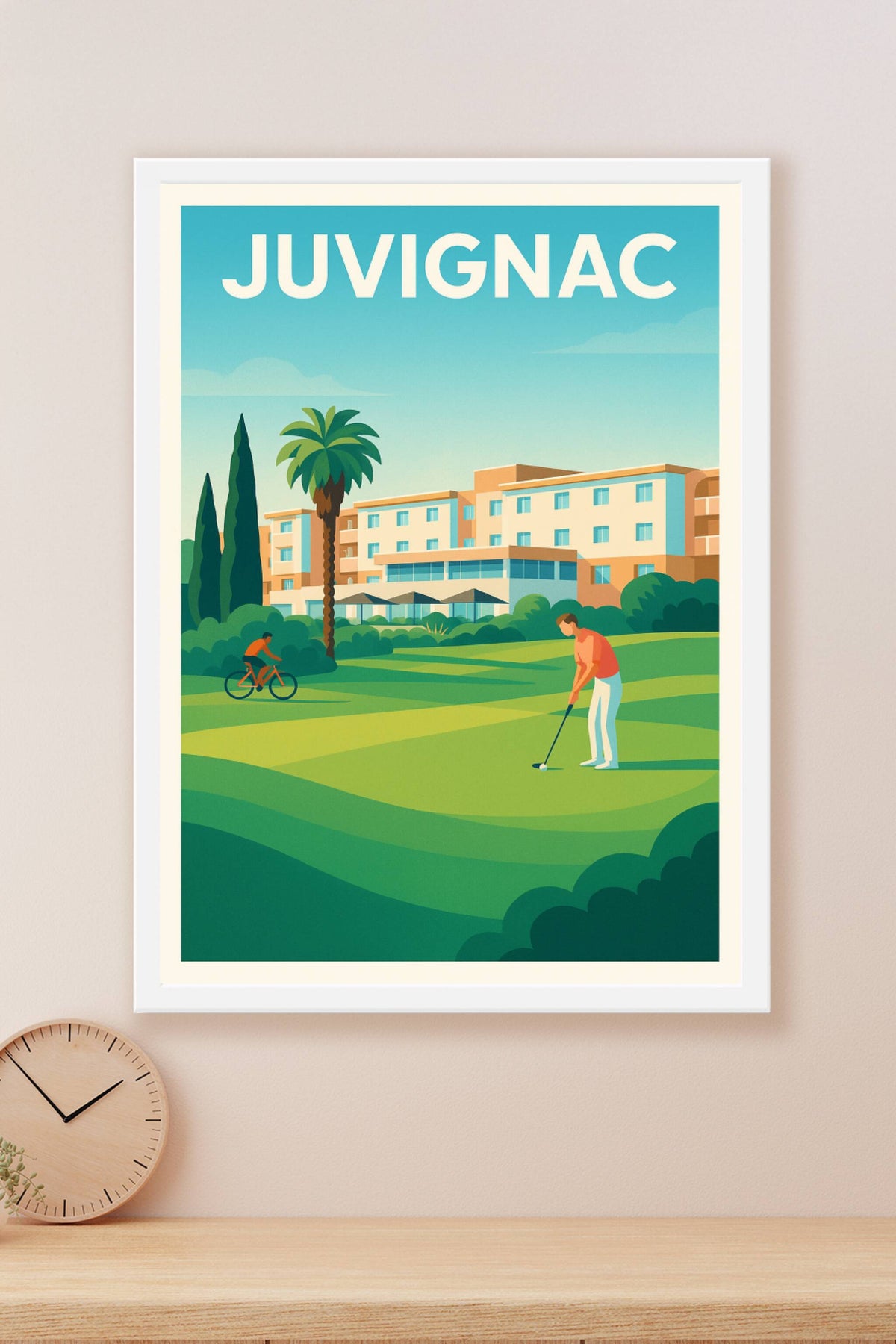 Affiche de Juvignac - Esprit détente au cœur du golf