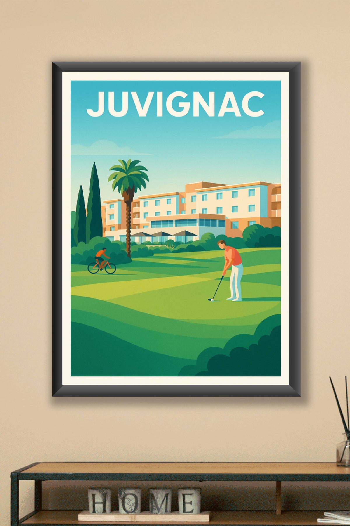 Affiche de Juvignac - Esprit détente au cœur du golf