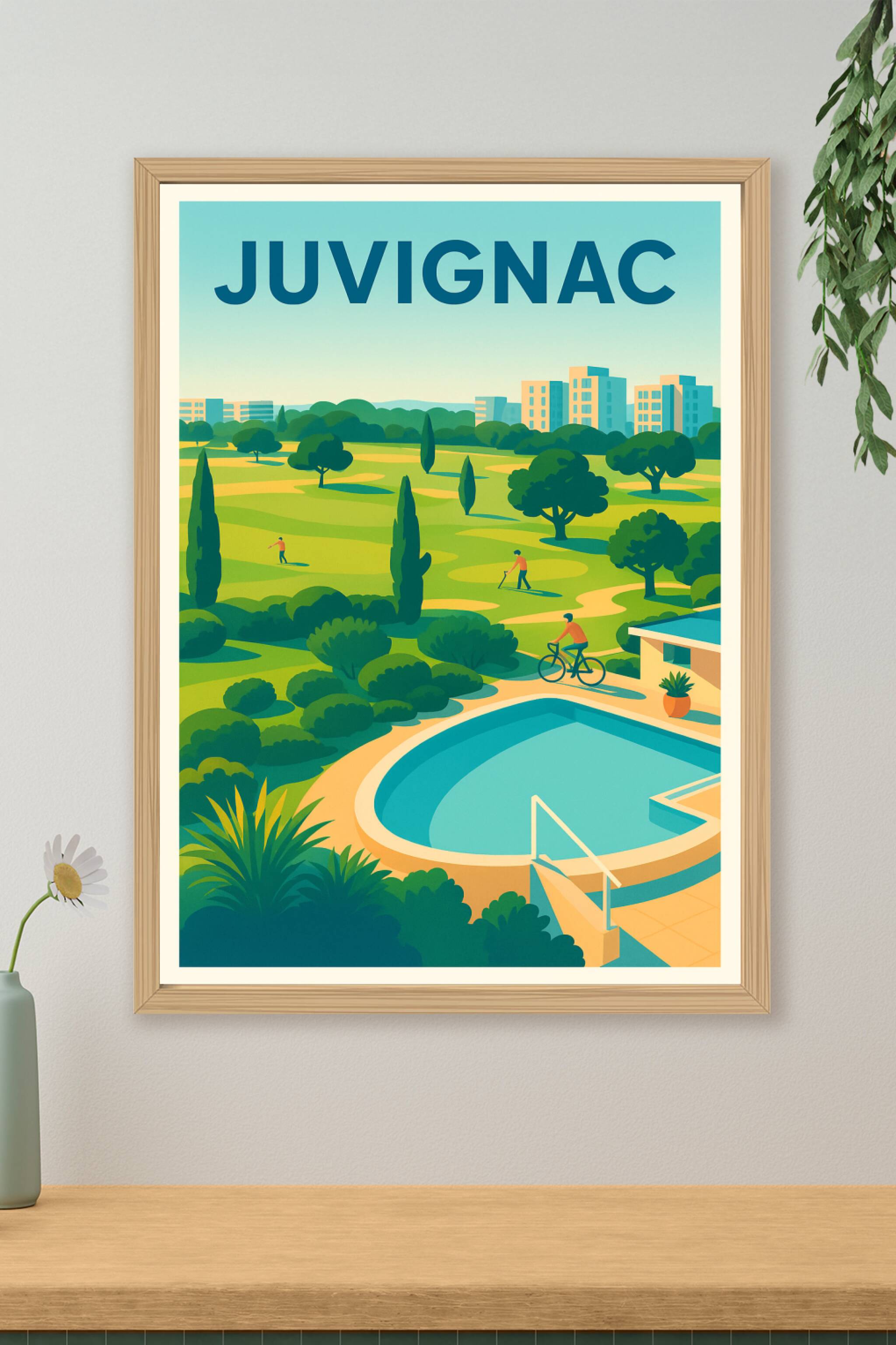 Affiche de Juvignac - L'Évasion Verte et Urbaine