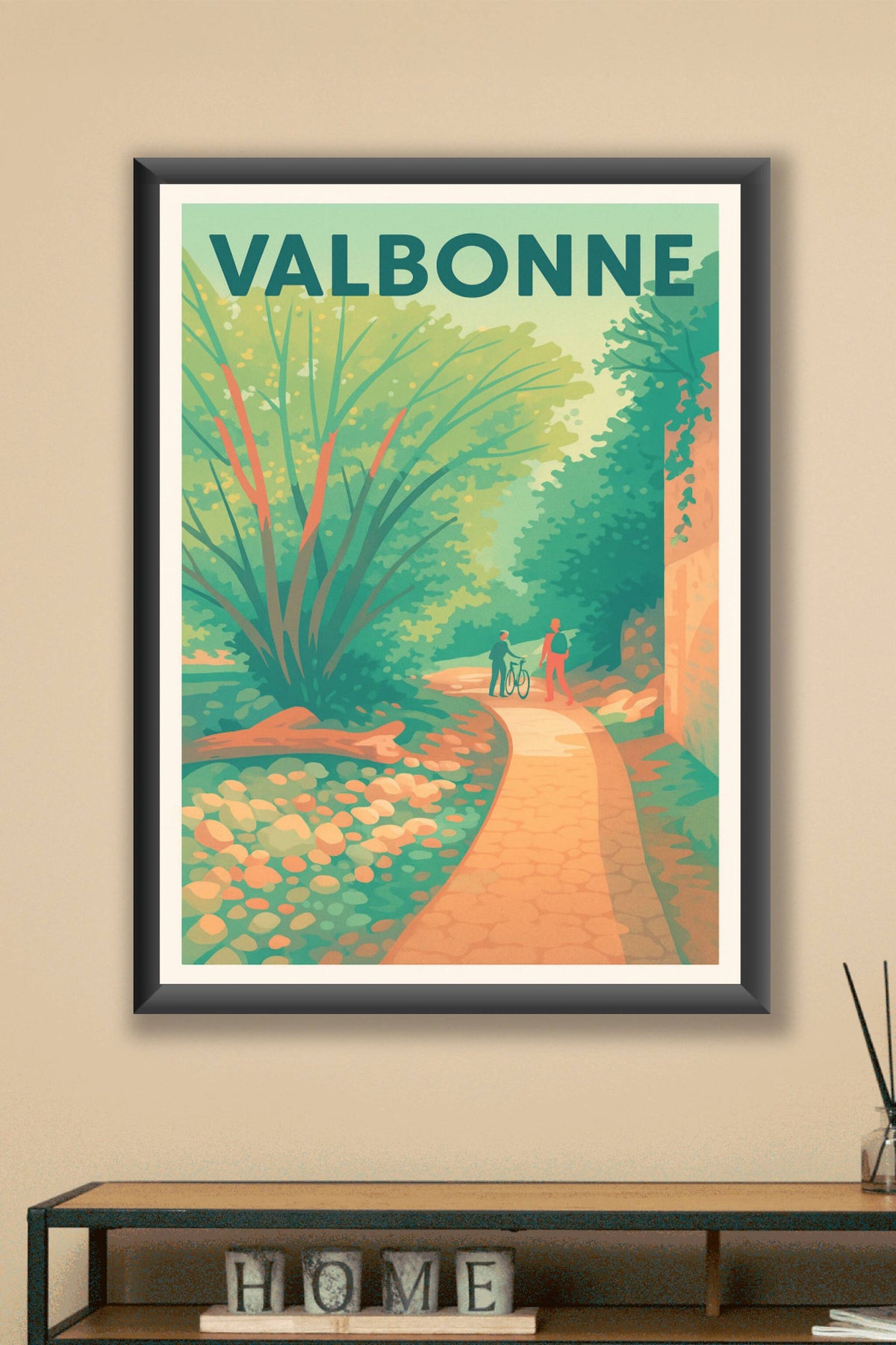 Affiche de Valbonne - Promenade au cœur de la nature