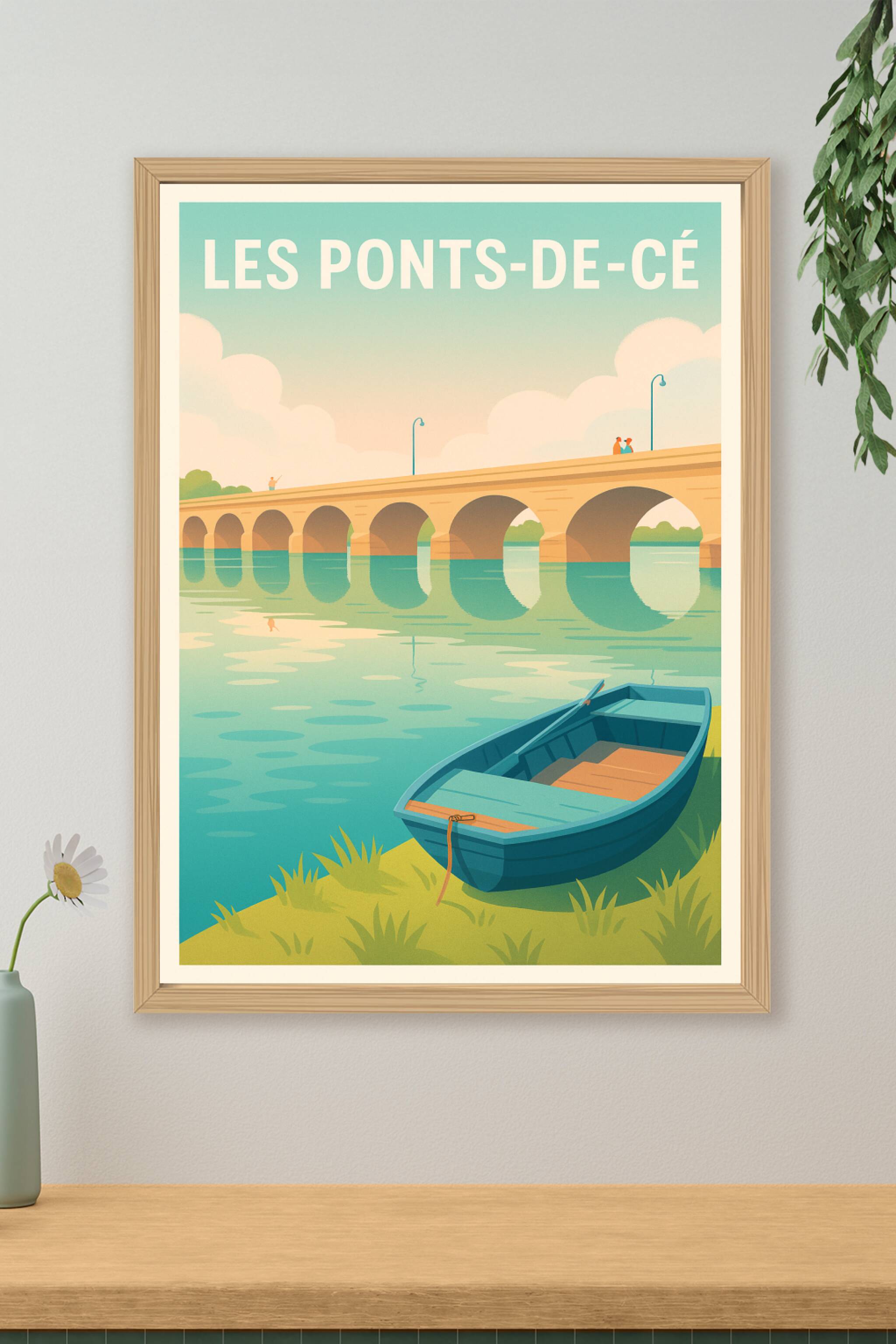 Affiche de Les Ponts-de-Cé - Sérénité au fil de l'eau