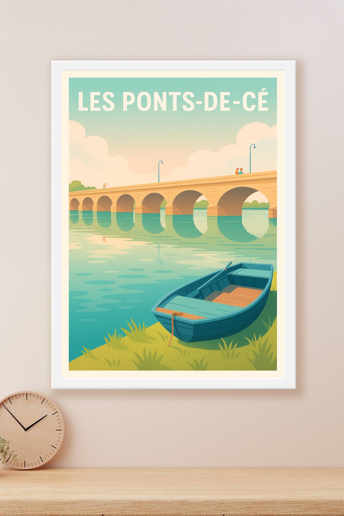 Affiche de Les Ponts-de-Cé - Sérénité au fil de l'eau