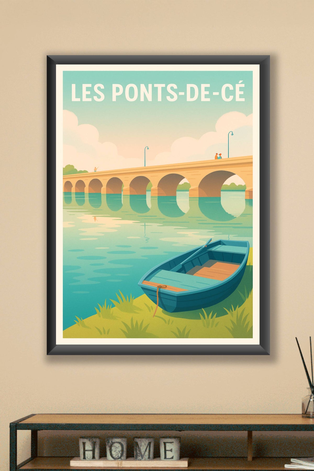 Affiche de Les Ponts-de-Cé - Sérénité au fil de l'eau