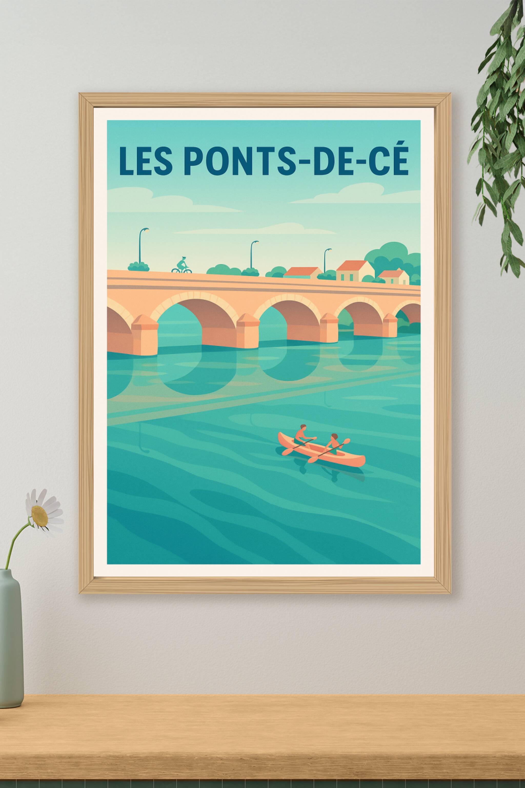 Affiche de Les Ponts-de-Cé - Sérénité au fil de l'eau