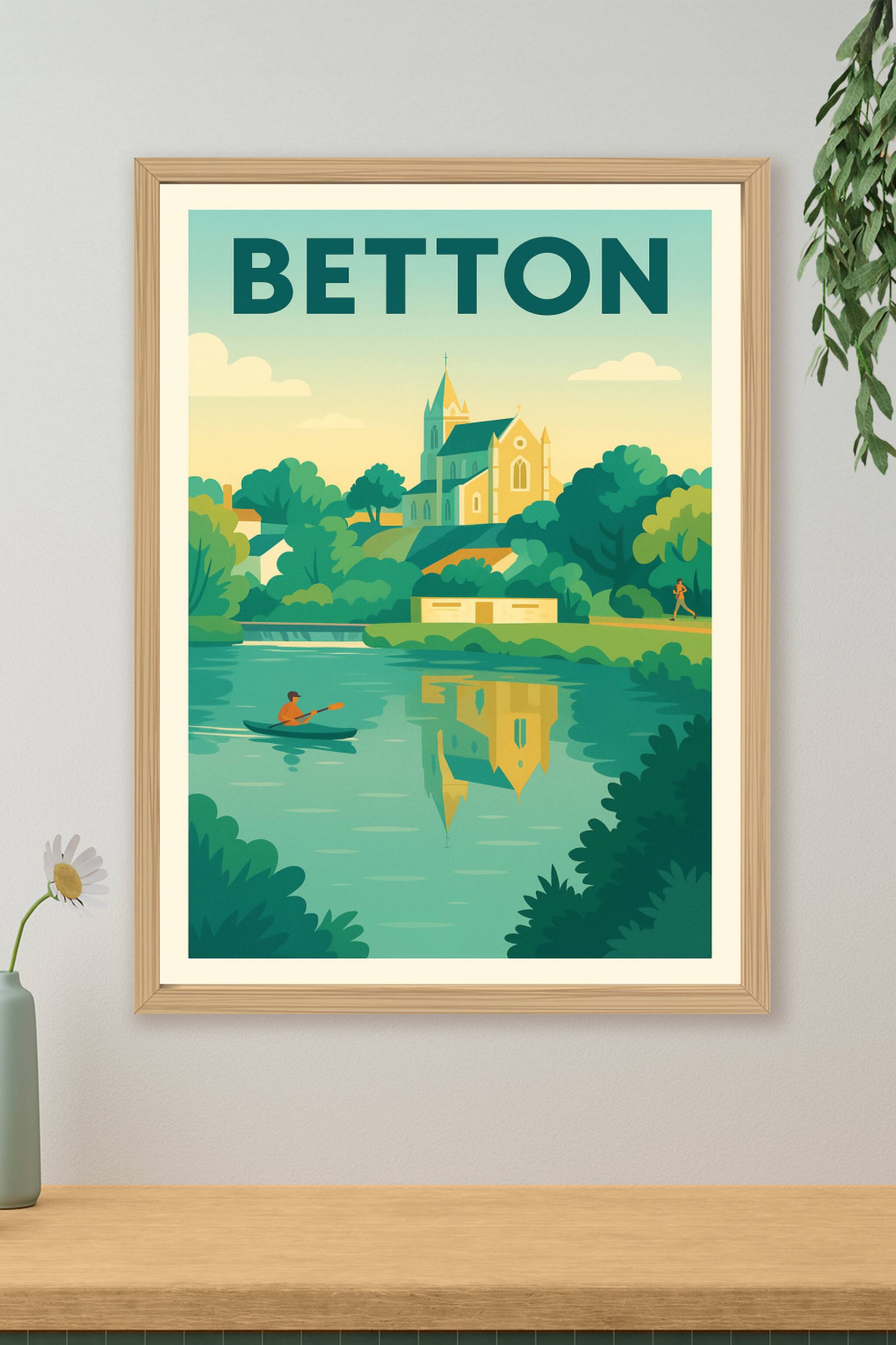 Affiche de Betton - Harmonie nature et patrimoine