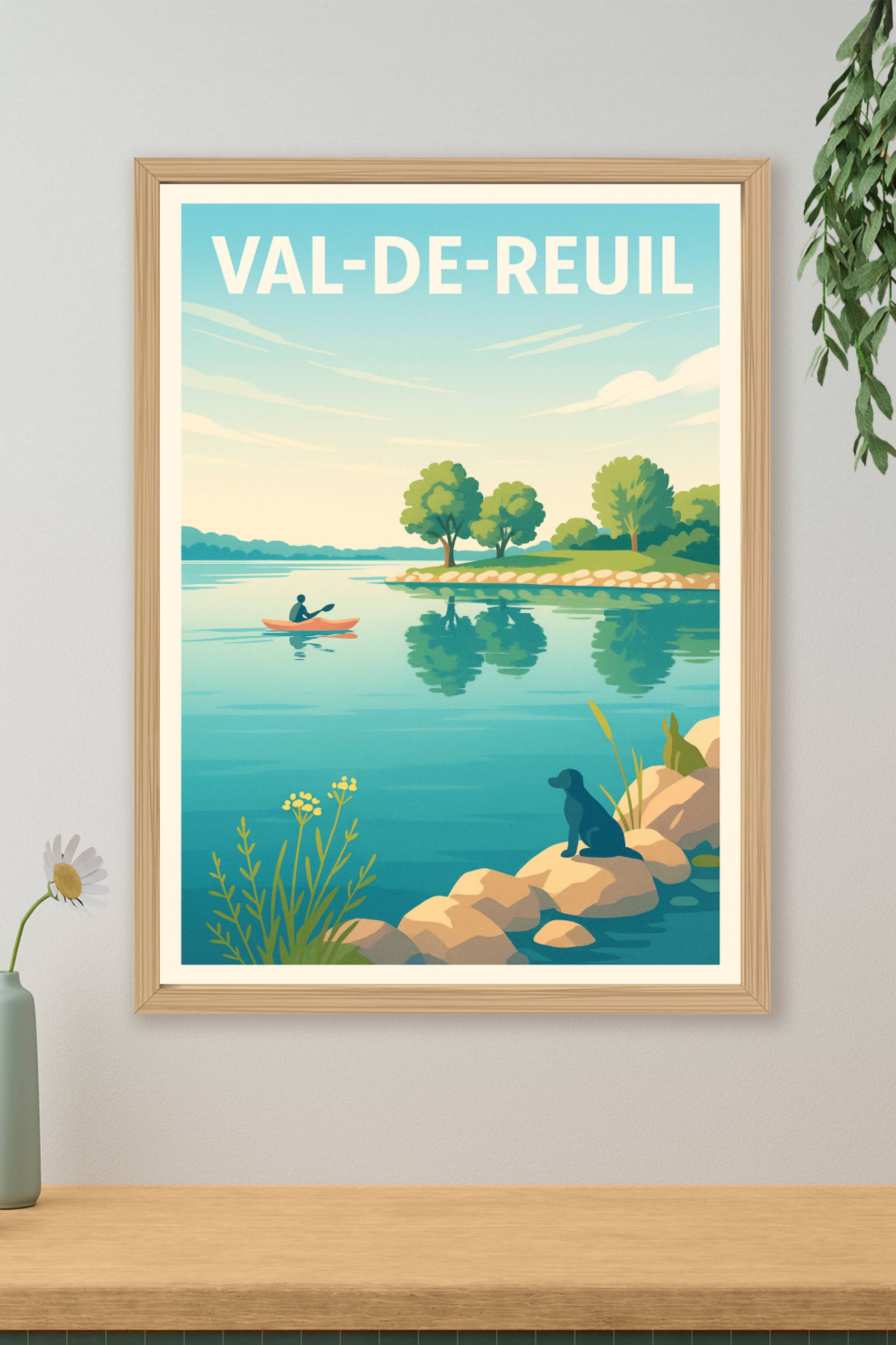 Affiche de Val-de-Reuil - Évasion au fil de l'eau