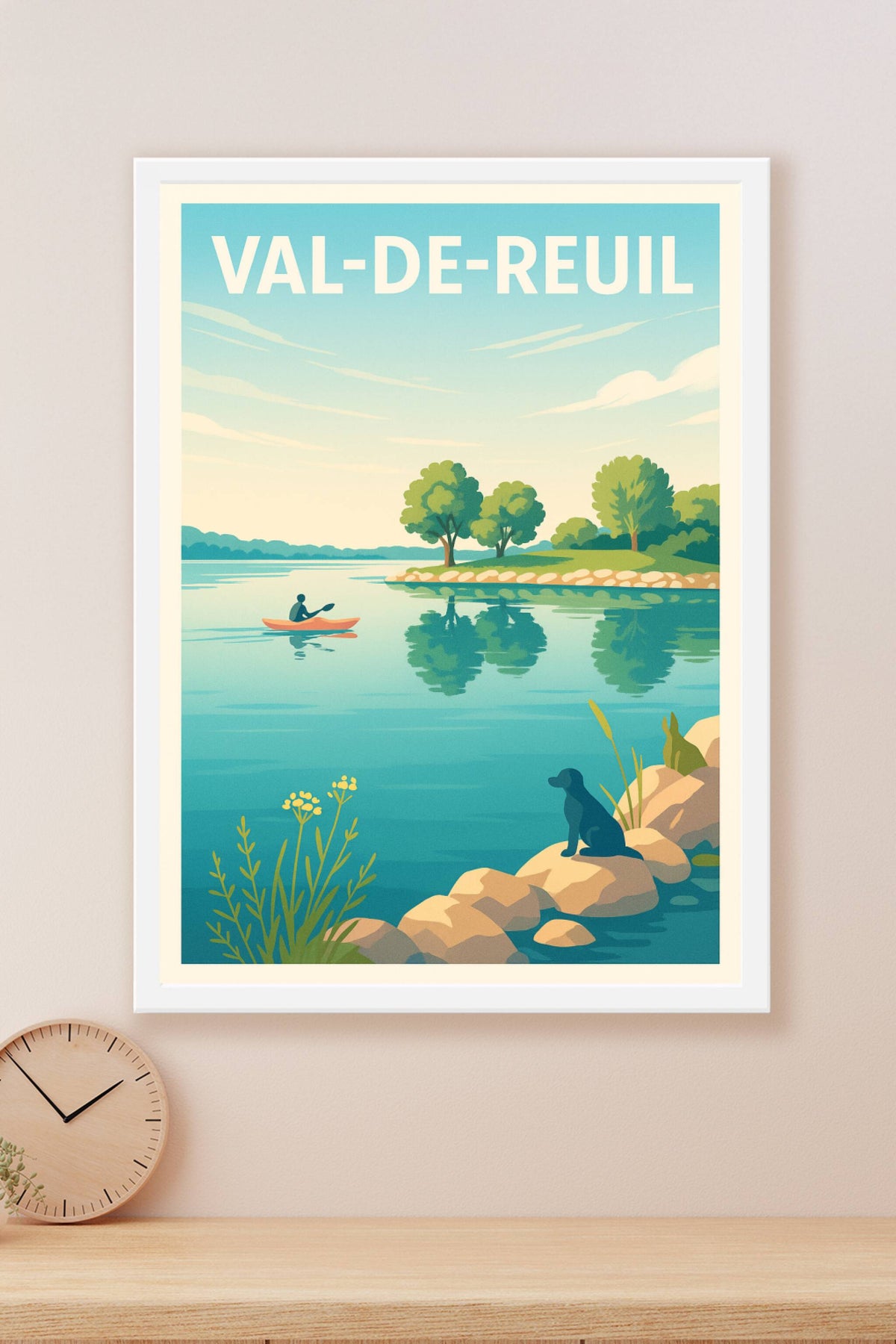 Affiche de Val-de-Reuil - Évasion au fil de l'eau
