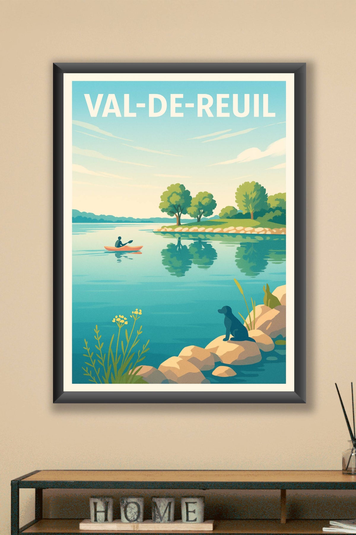 Affiche de Val-de-Reuil - Évasion au fil de l'eau