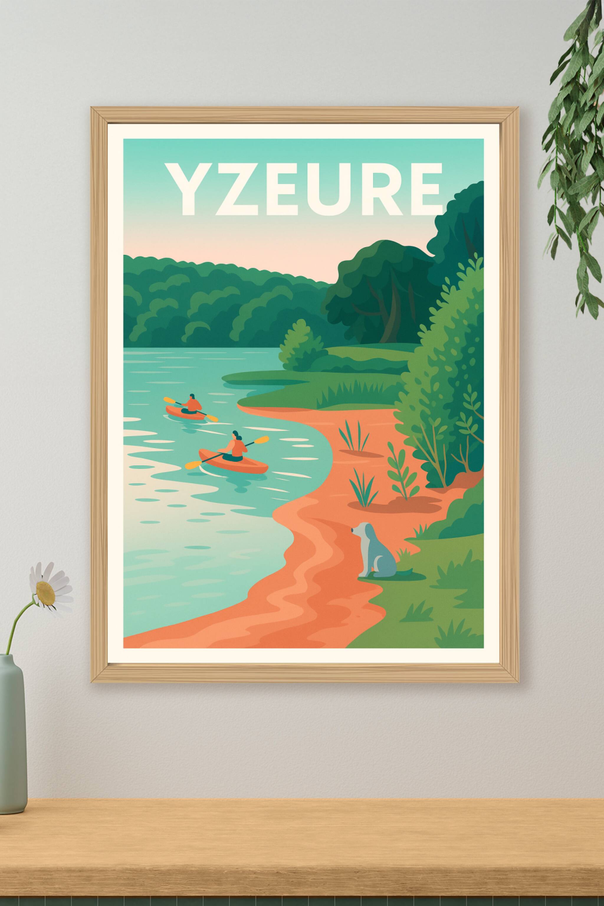 Affiche de Yzeure - Évasion nature au fil de l'eau