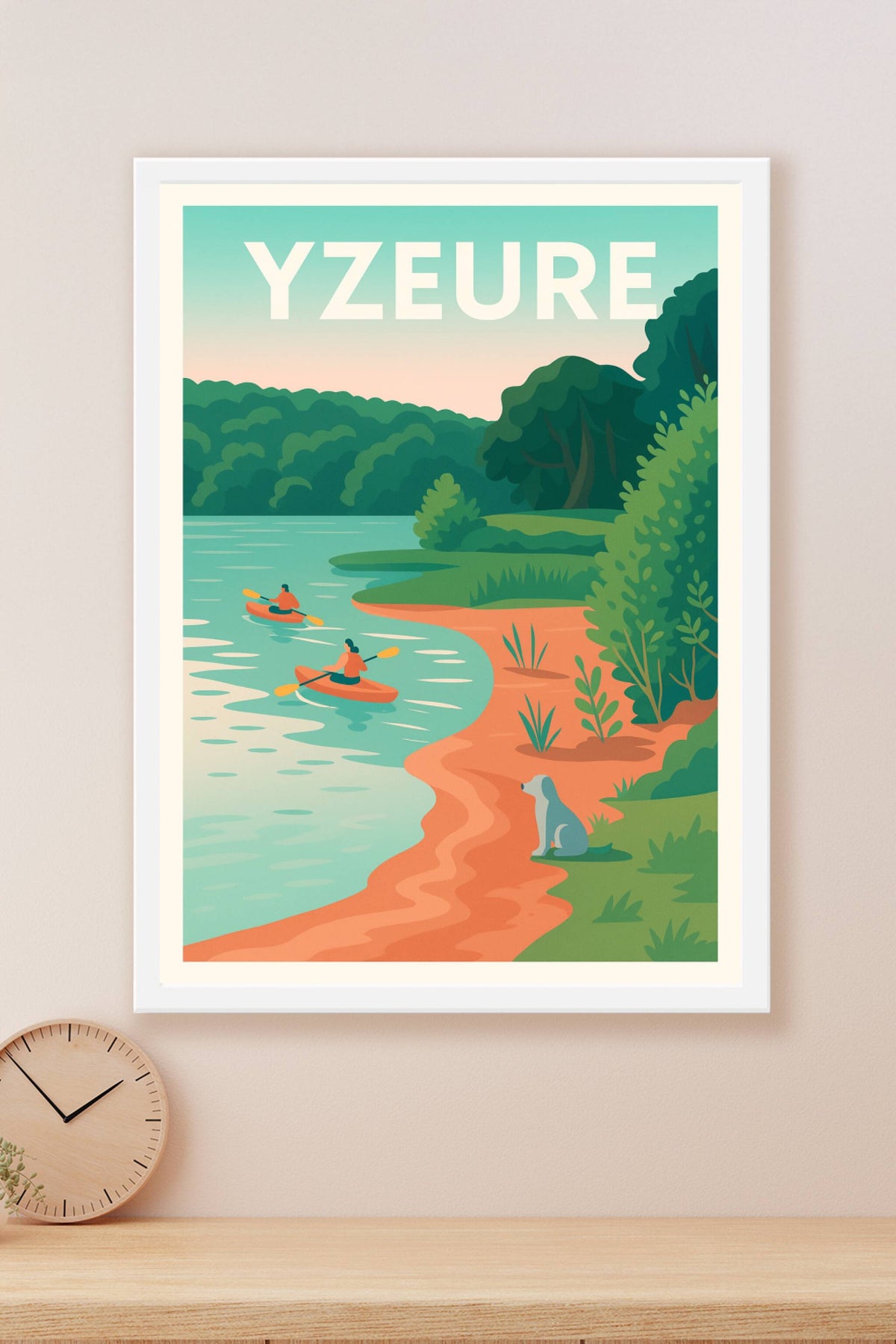 Affiche de Yzeure - Évasion nature au fil de l'eau