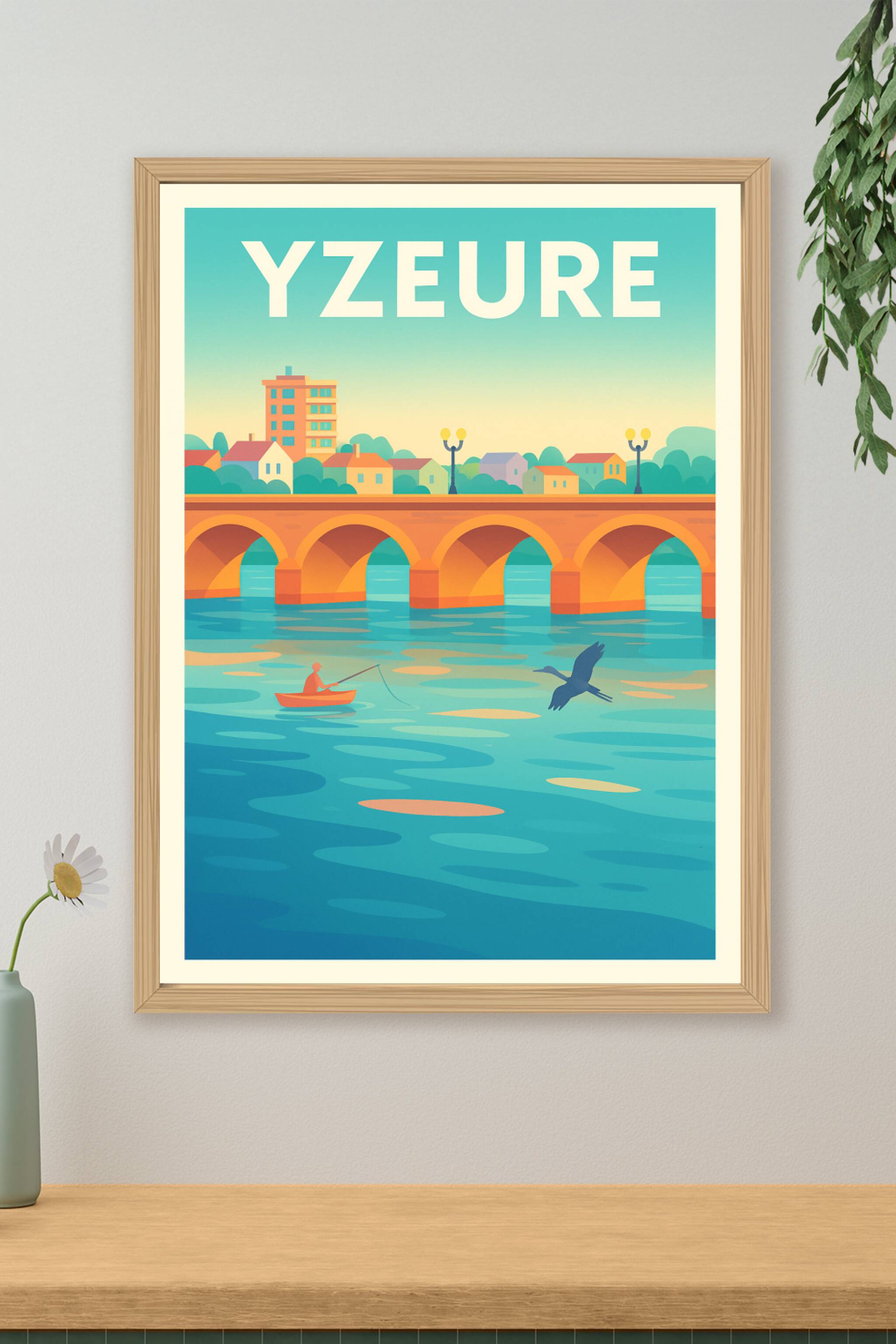 Affiche de Yzeure - Sérénité au fil de l'eau