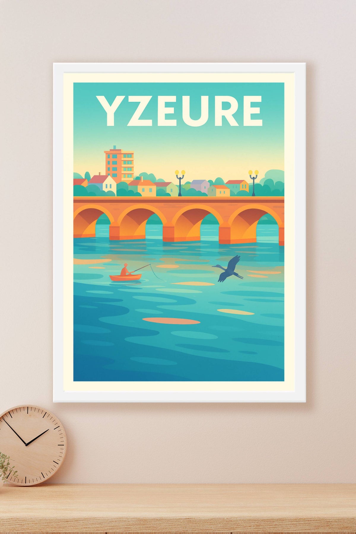 Affiche de Yzeure - Sérénité au fil de l'eau