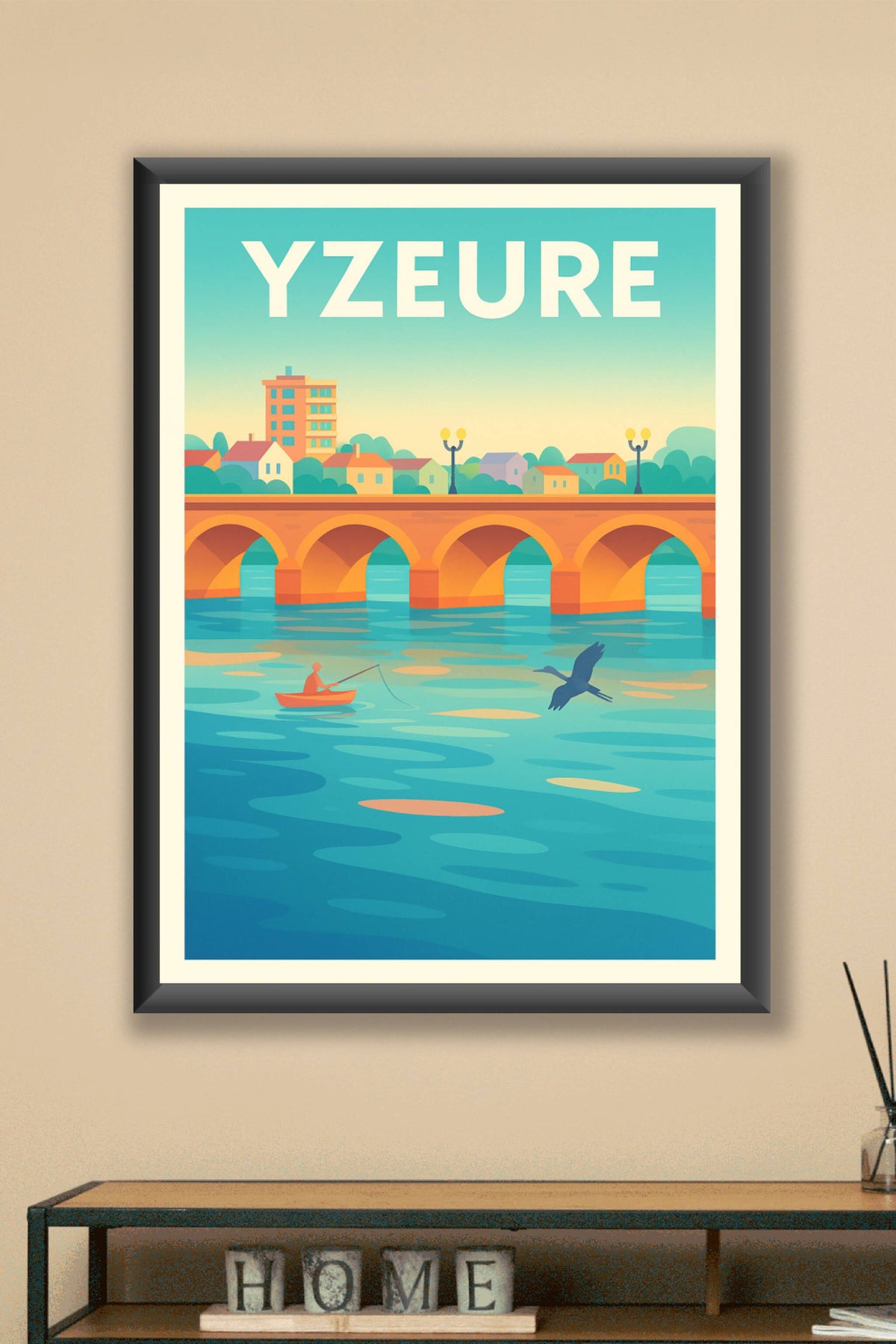 Affiche de Yzeure - Sérénité au fil de l'eau