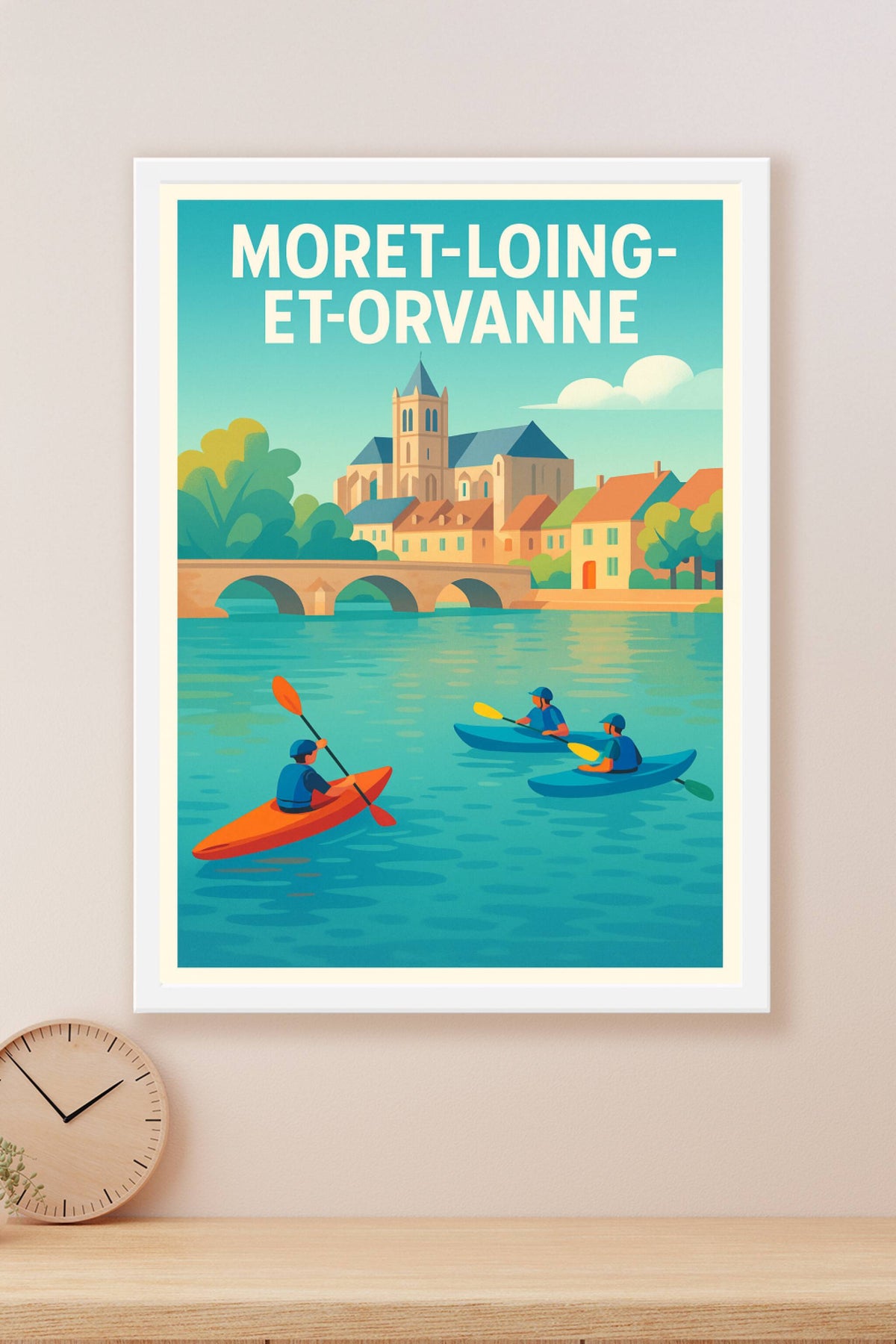 Affiche de Moret-Loing-et-Orvanne - Escapade paisible au fil de l'eau