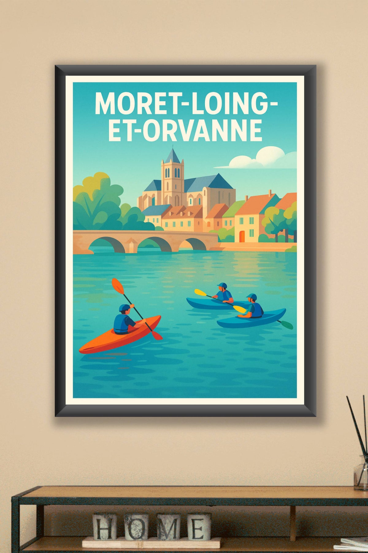Affiche de Moret-Loing-et-Orvanne - Escapade paisible au fil de l'eau